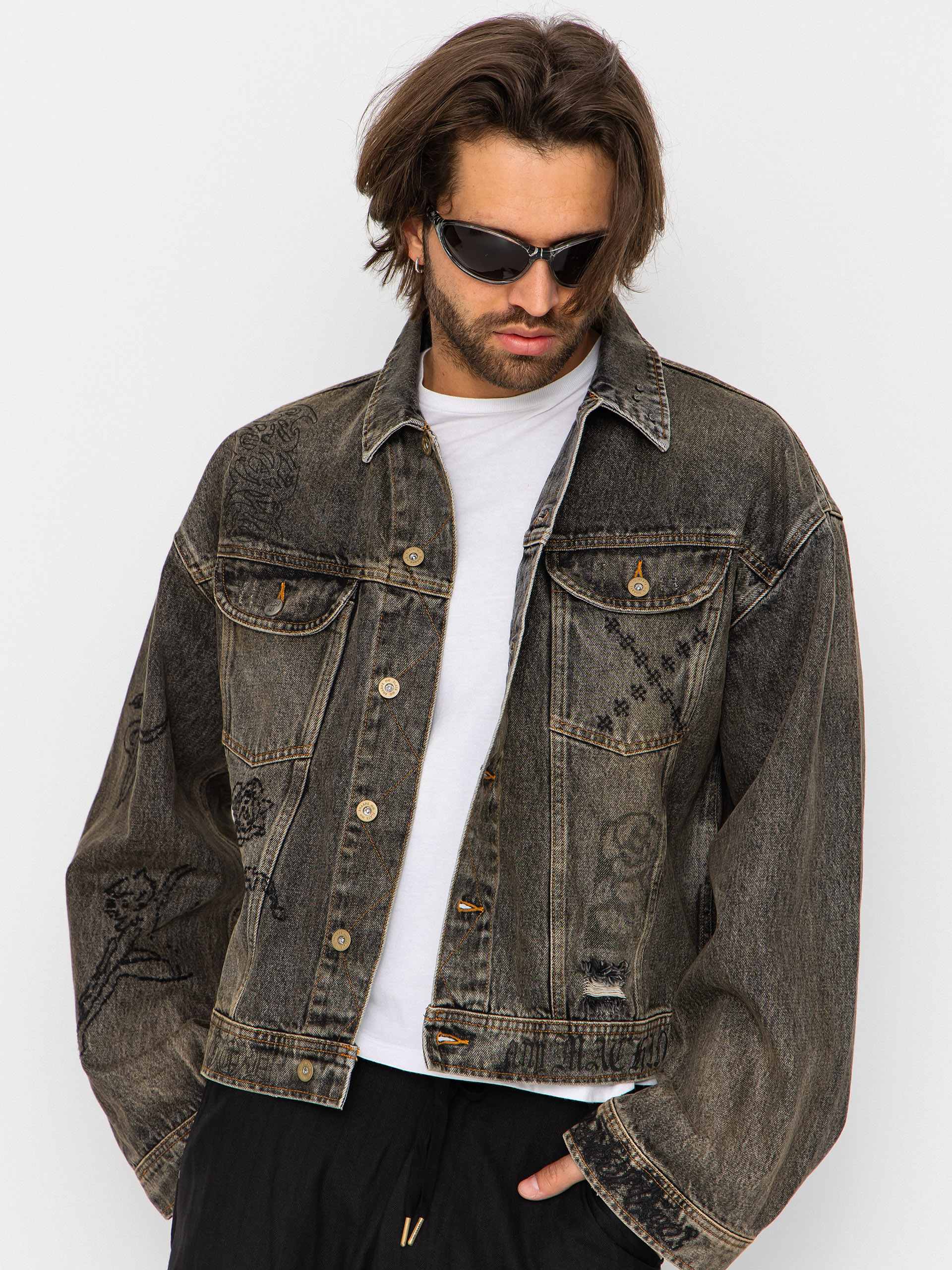 Deus Ex Machina Jacke Mephistopheles Noir (dirty anthracite)