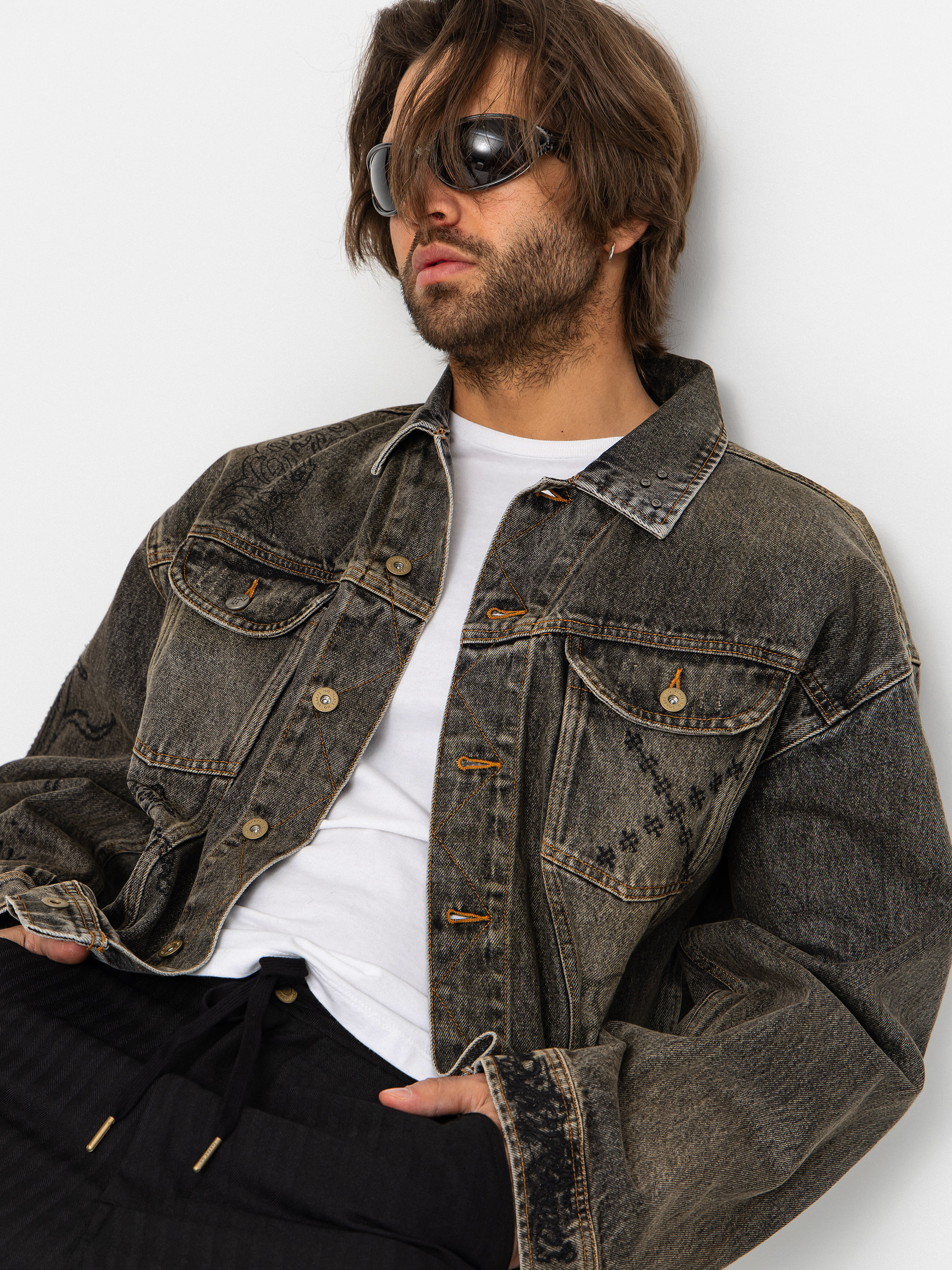 Deus Ex Machina Jacke Mephistopheles Noir (dirty anthracite)