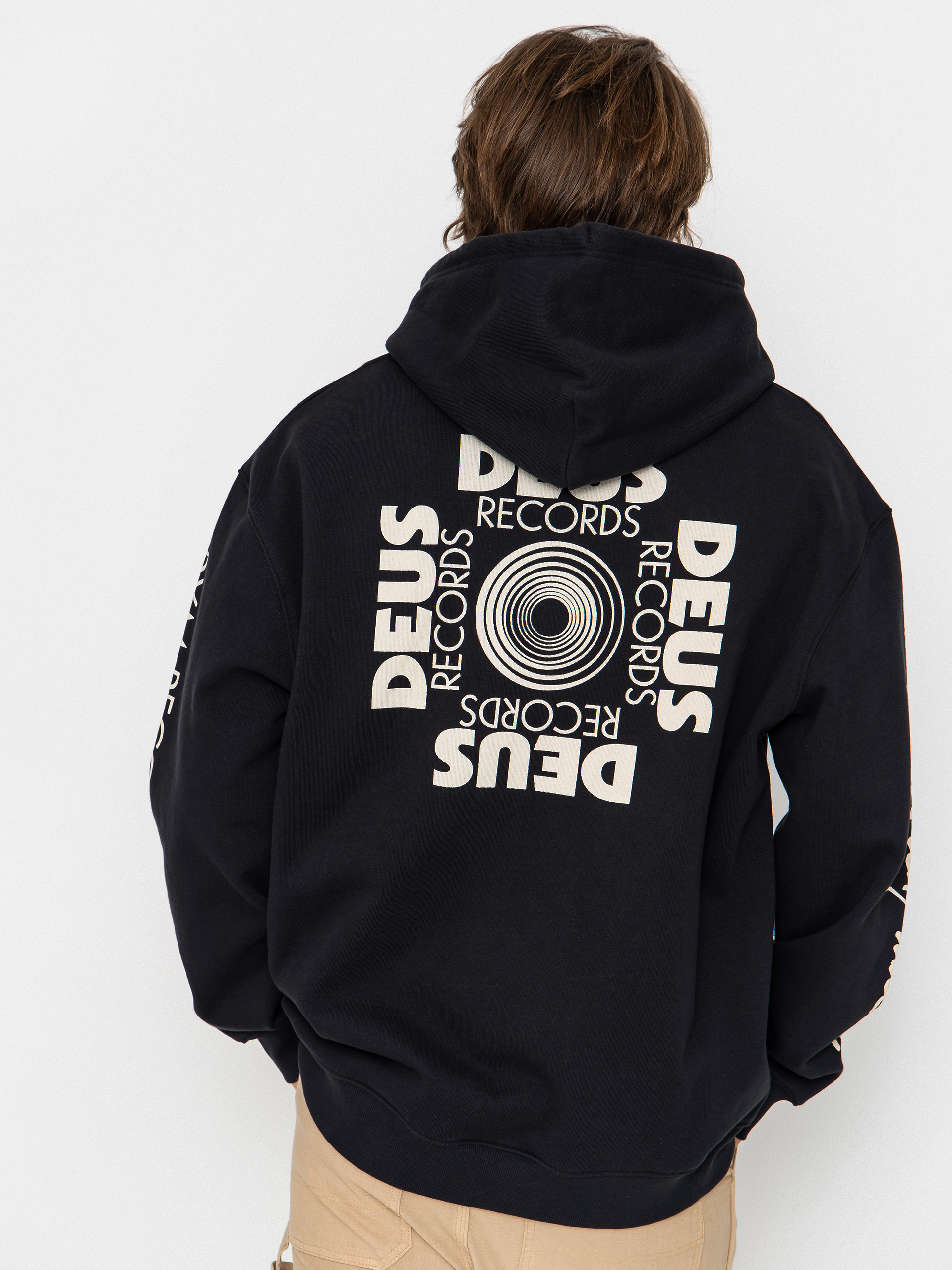 Deus Ex Machina Hoodie Defacto HD (black)