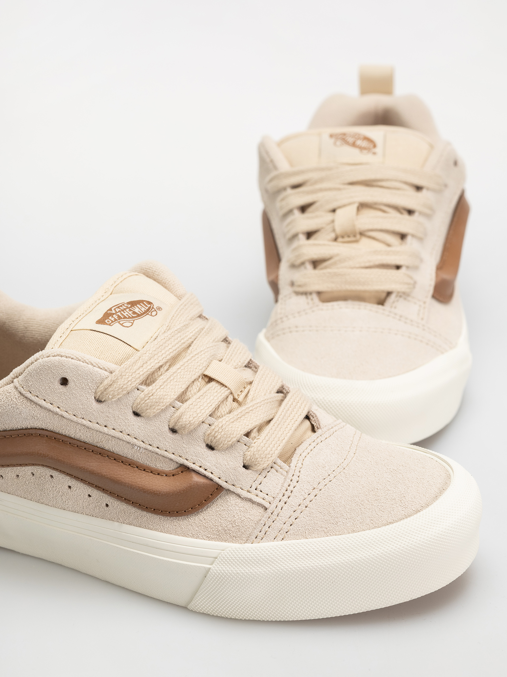 Vans Knu Skool Schuhe (creme brule/bro)