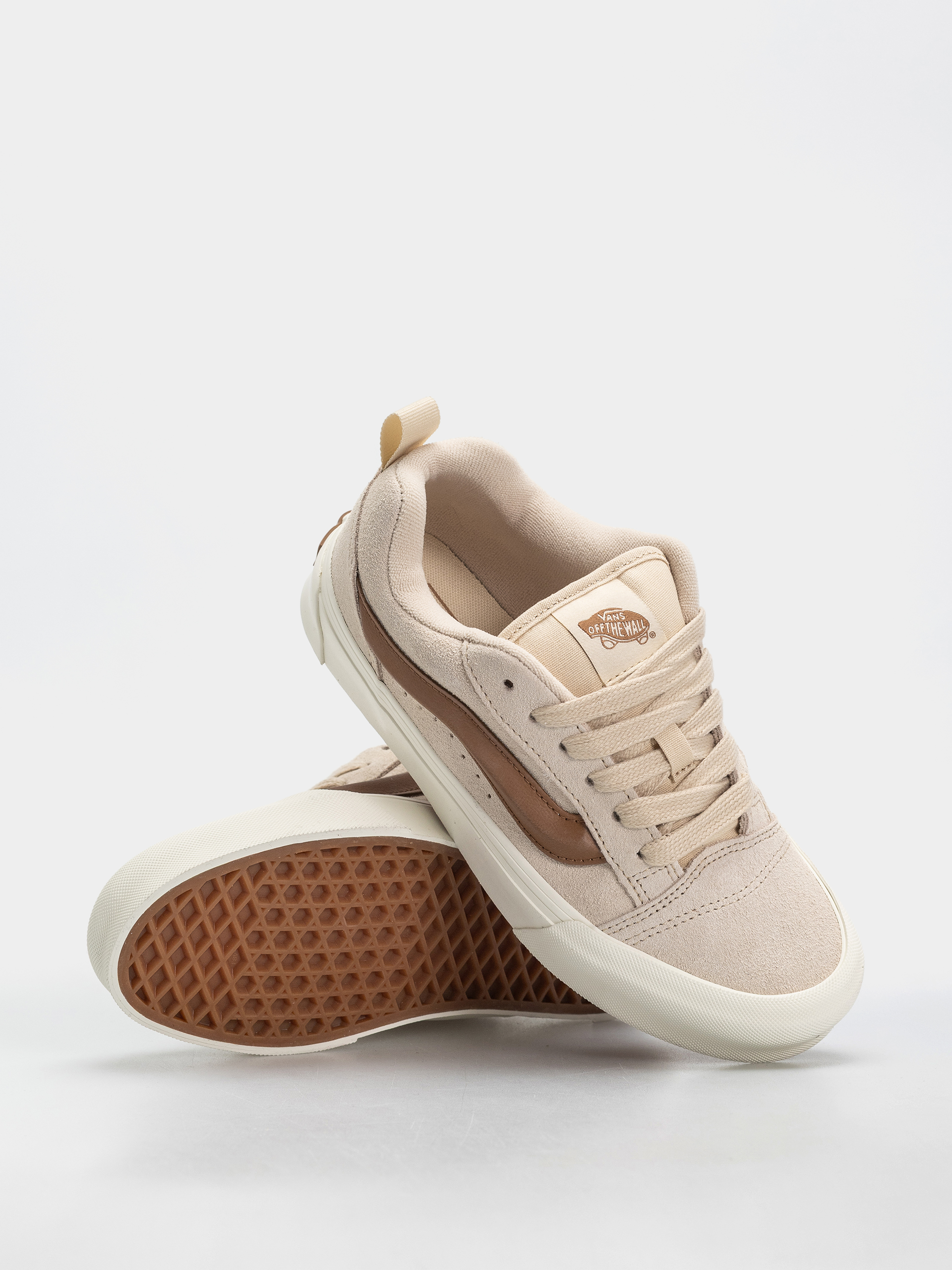 Vans Knu Skool Schuhe (creme brule/bro)