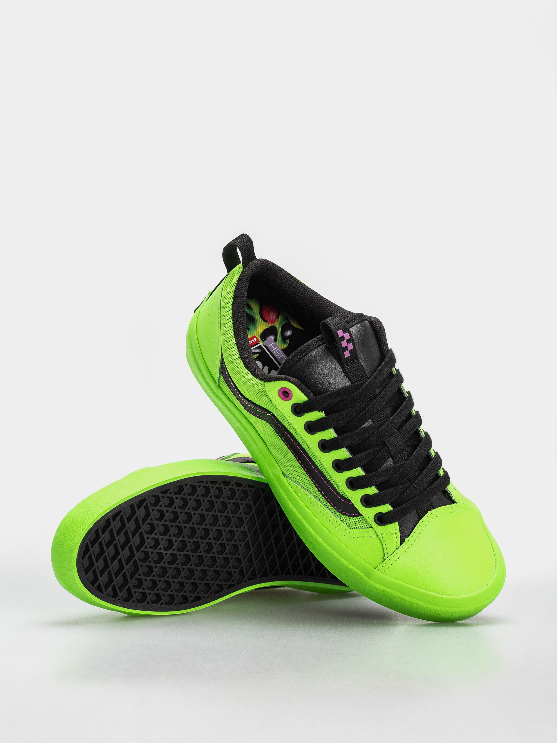 Vans Skate Old Skool 36 + Shoes (black/green gec)