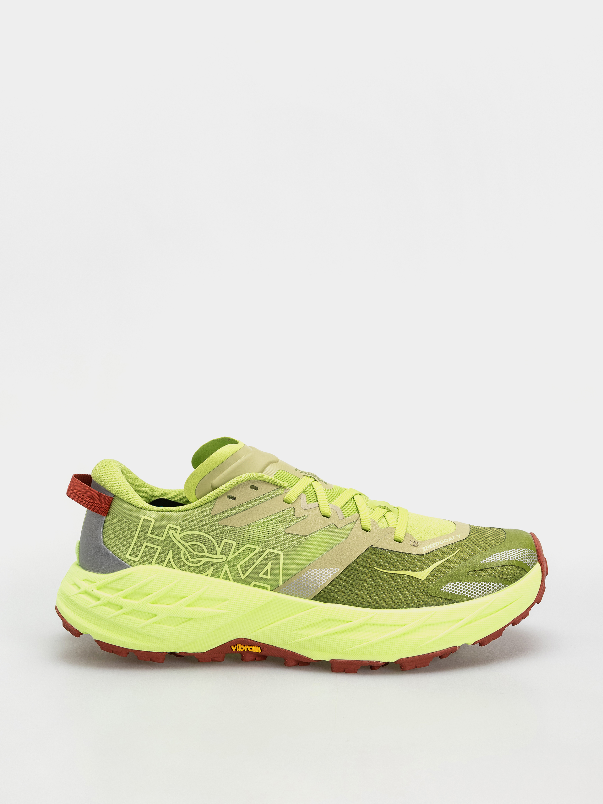 Hoka Speedgoat 7 Shoes - green (kiwi/neon yuzu)