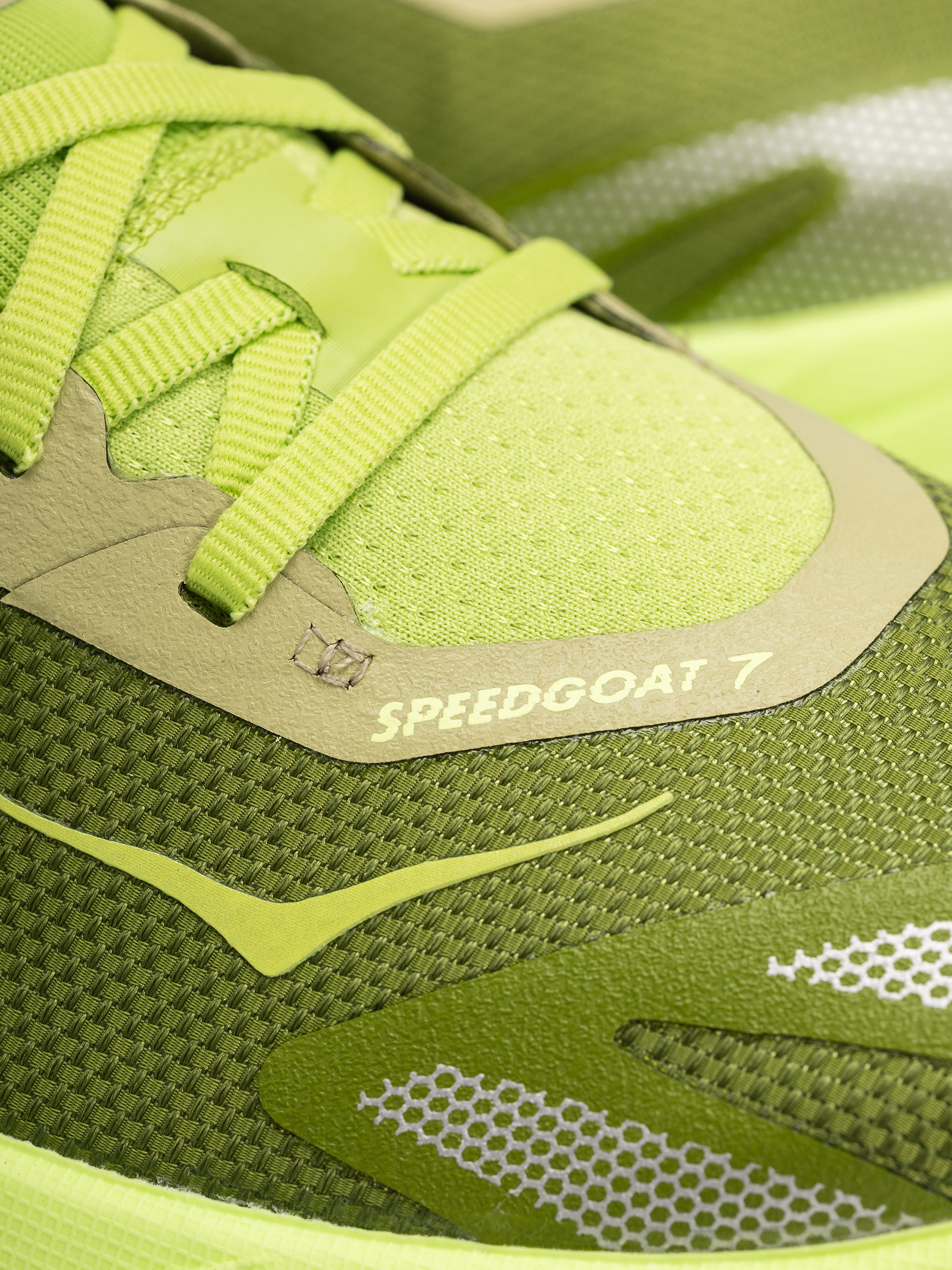 Hoka Speedgoat 7 Shoes (kiwi/neon yuzu)