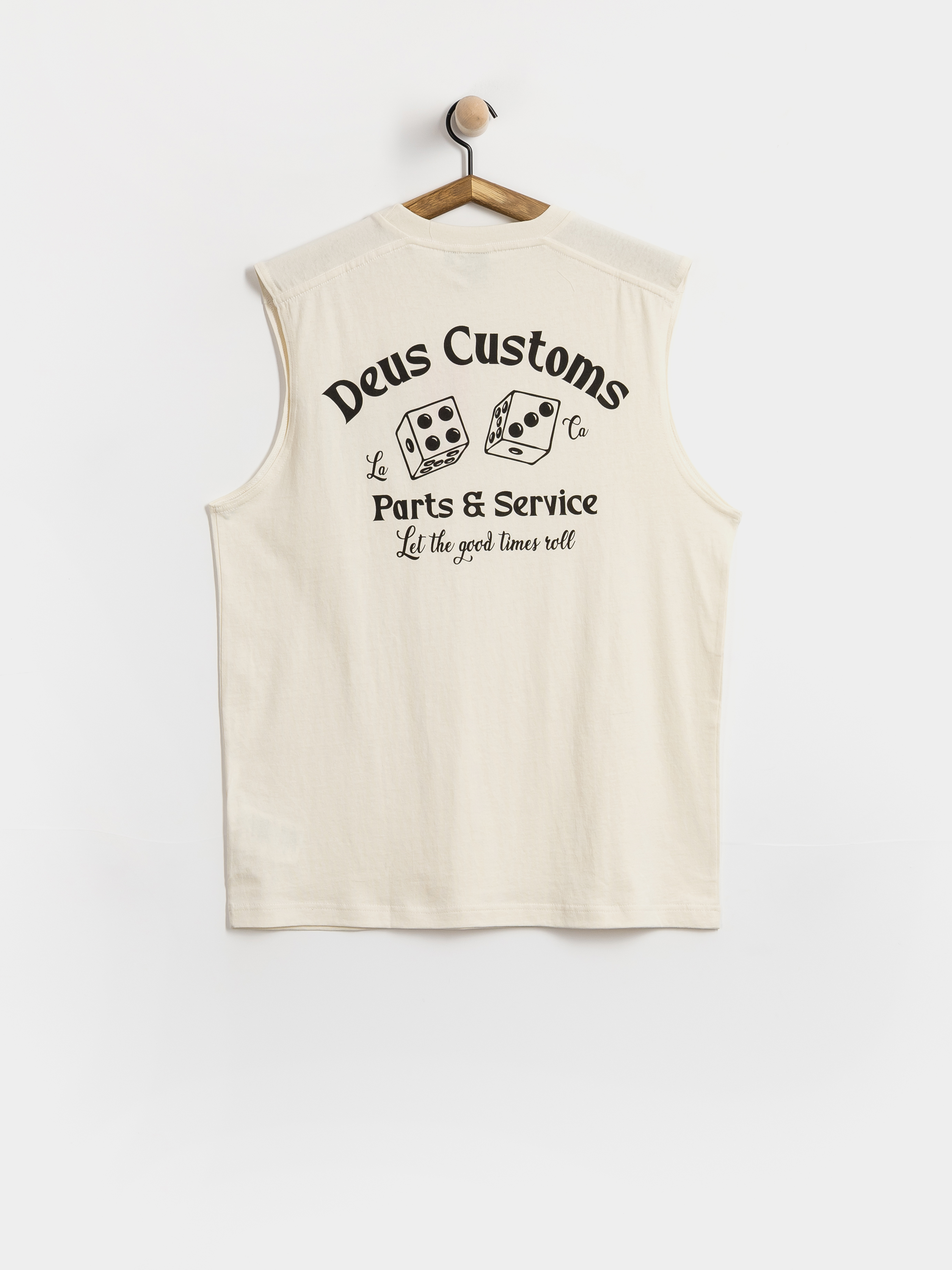 Deus Ex Machina Tank top Knucklebones Muscle (dirty white)