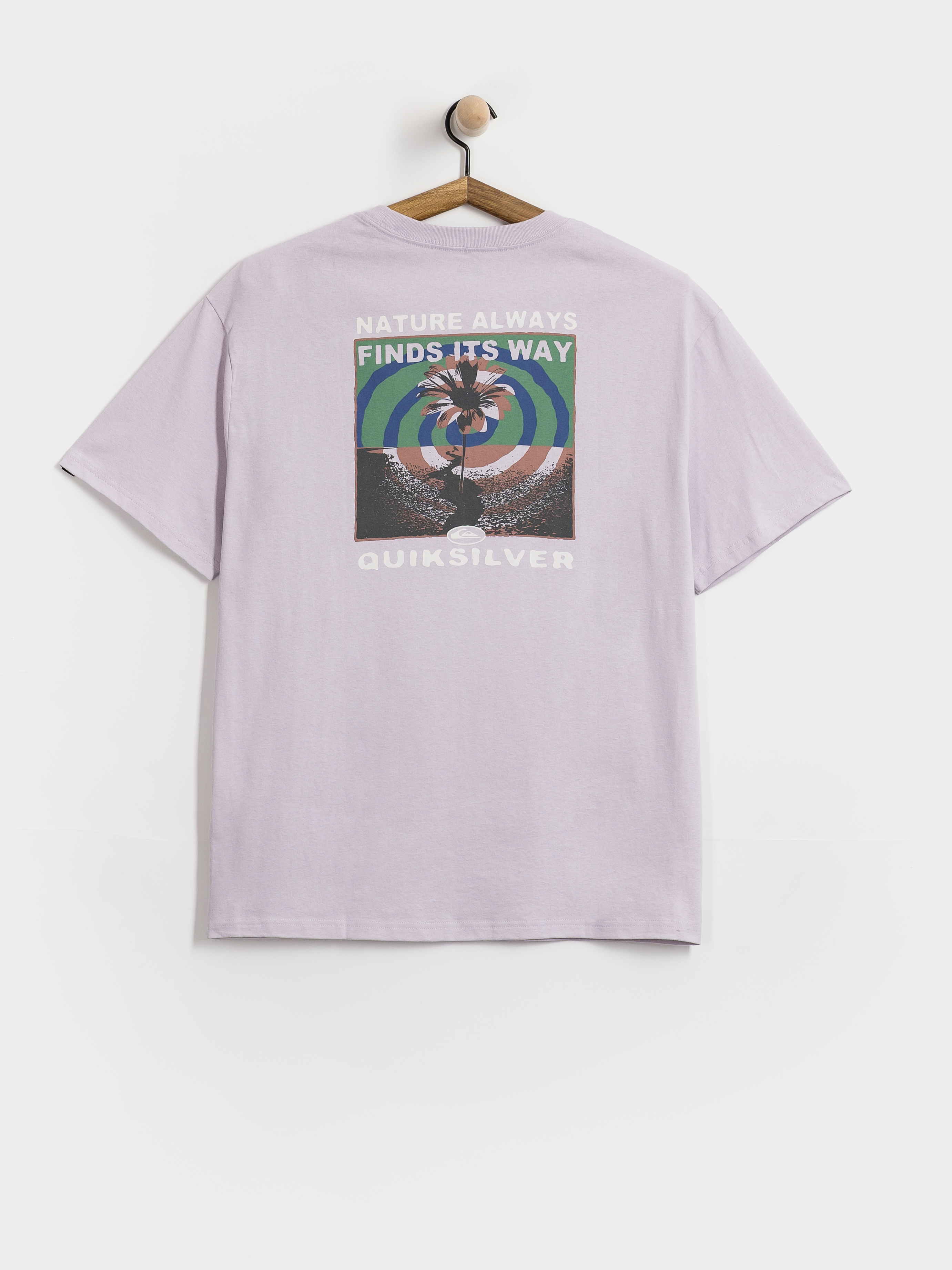 Quiksilver T-Shirt Upside Down (orchid petal)