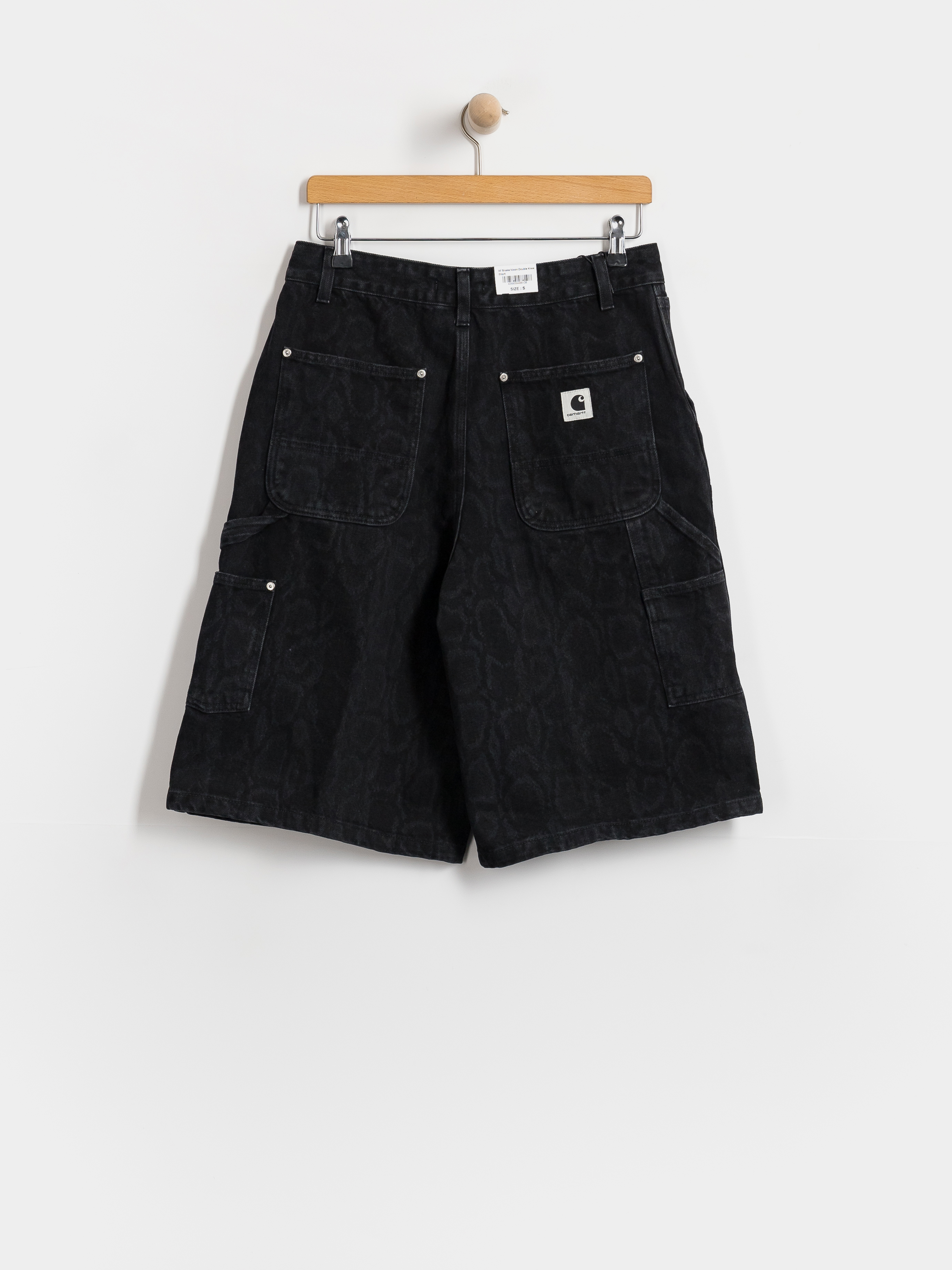 Carhartt WIP Shorts Snake Nixon Double Knee Wmn (snake camo/black)