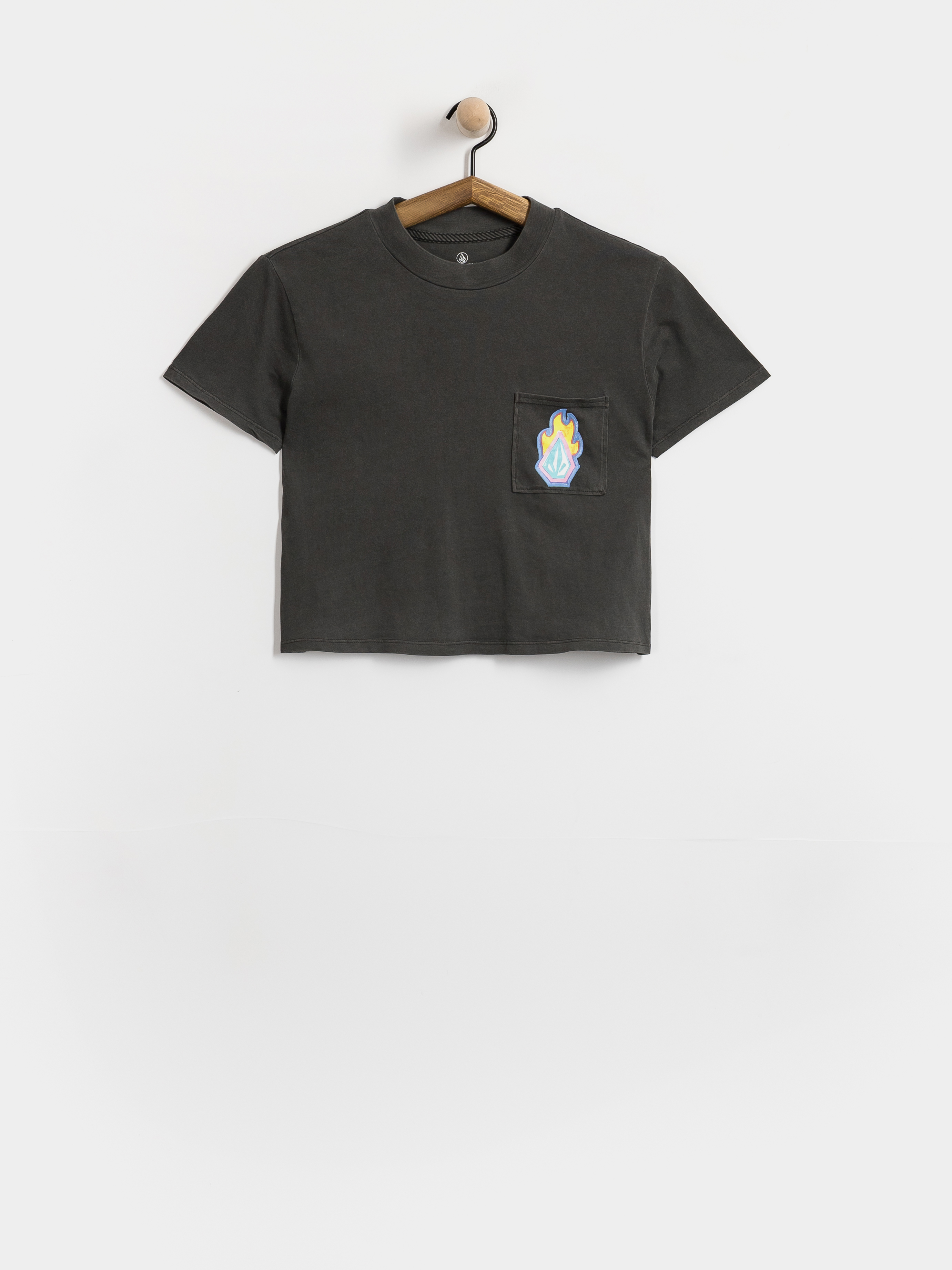 Volcom Pocket Dial Wmn T-Shirt (vintage black)