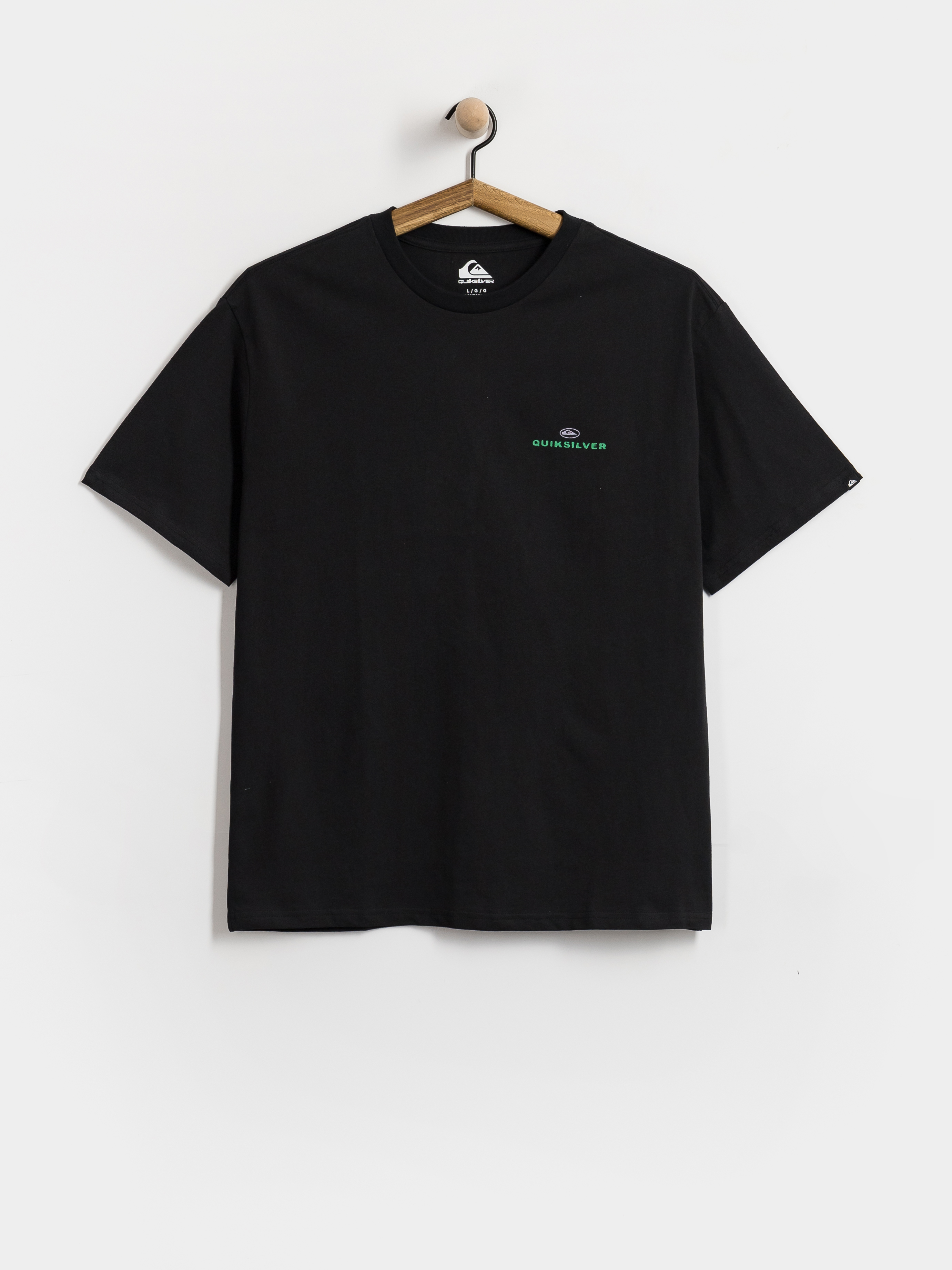 Quiksilver T-Shirt Upside Down (black)