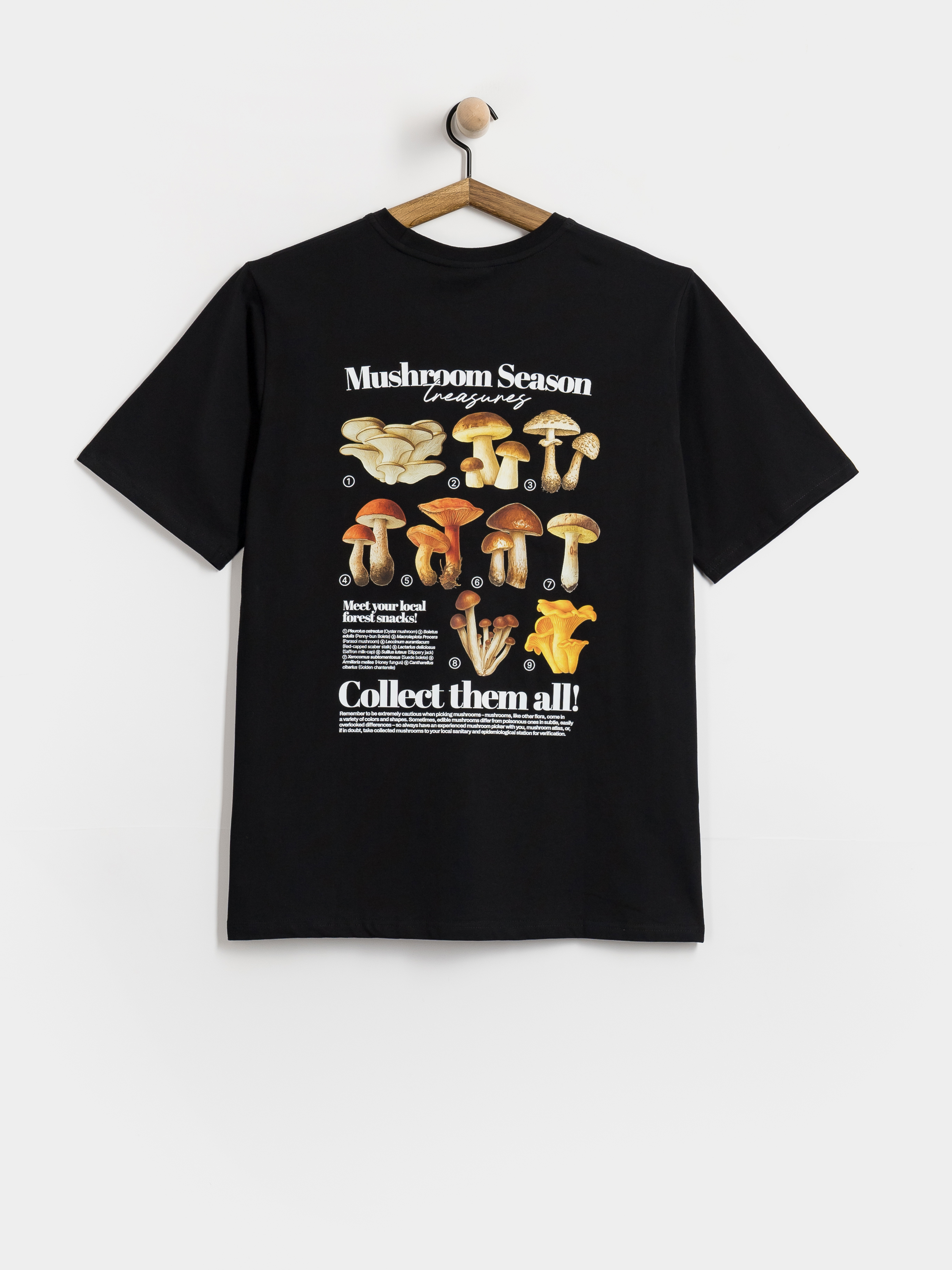 Palto T-Shirt Mushroom Hunter (black)