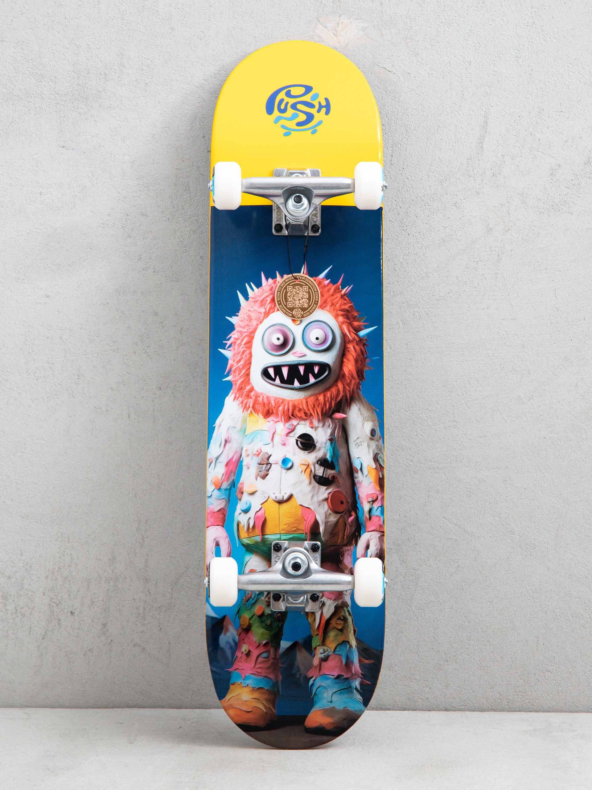 Push Skateboard Frosty Portrait