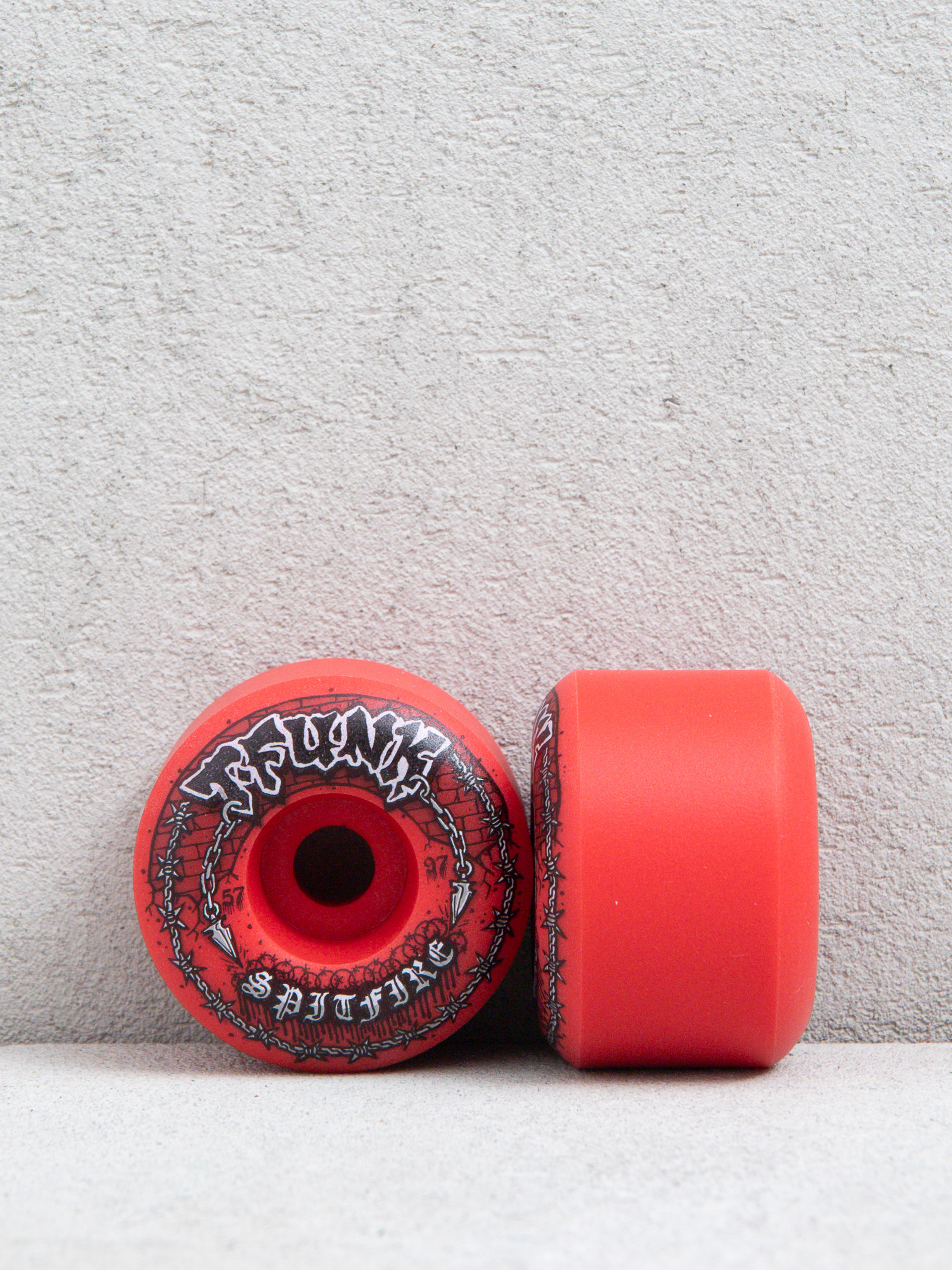 Spitfire F4 97D T Funk Raw Radial Full Rollen (red)