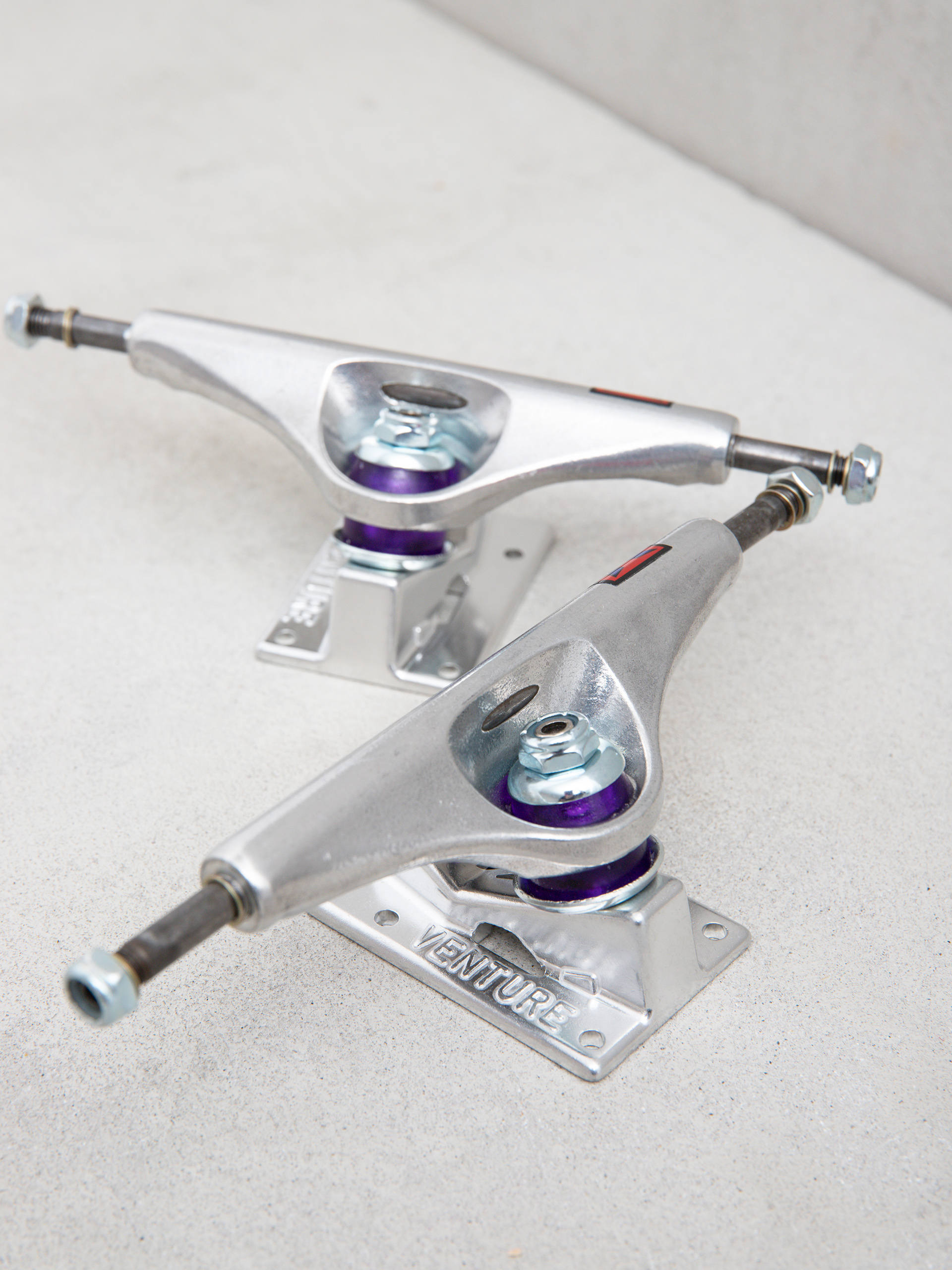 Venture V Hollow Polished Achsen (silver)