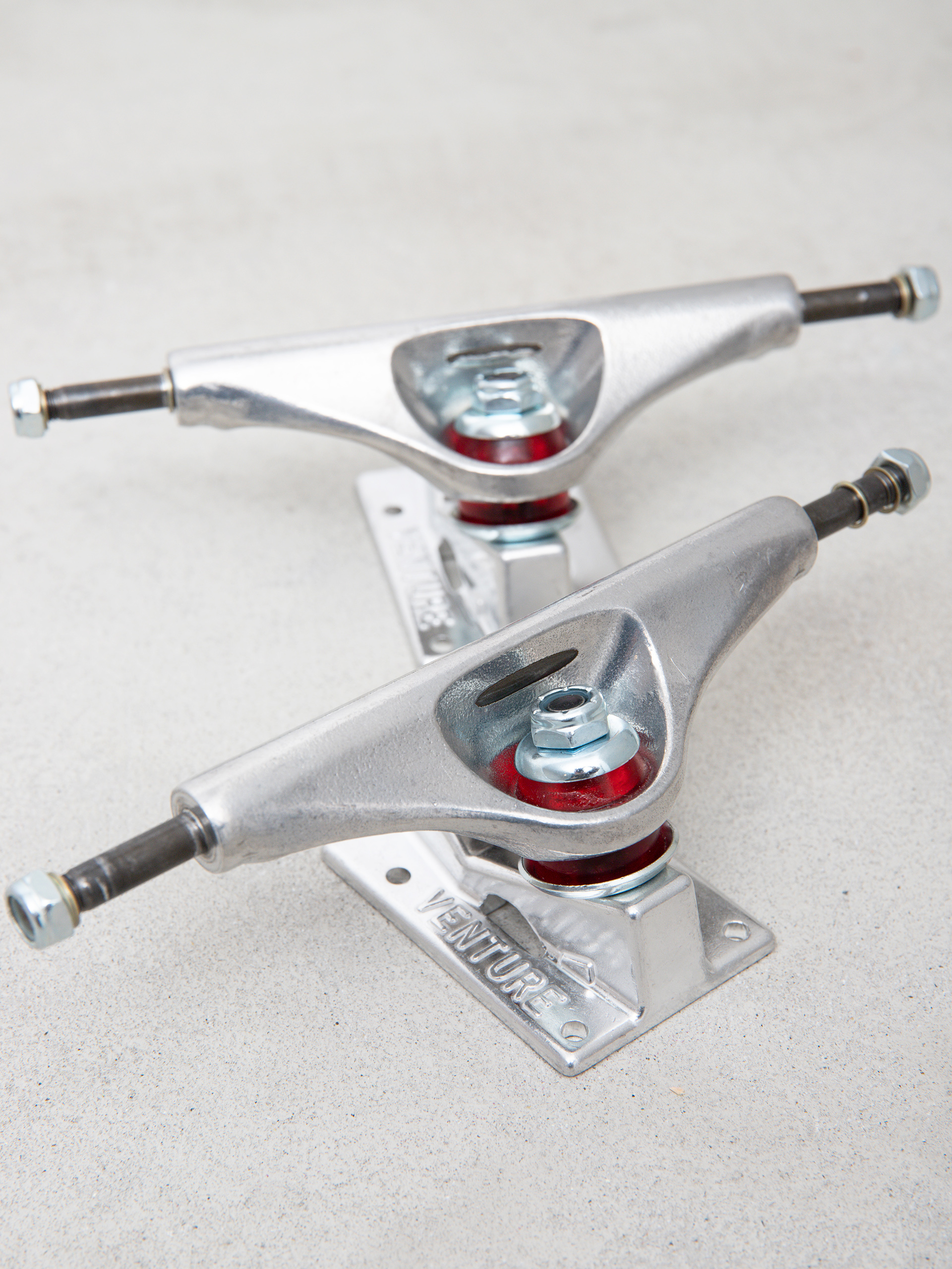 Venture Team V Forged Polished Trucks (silver)