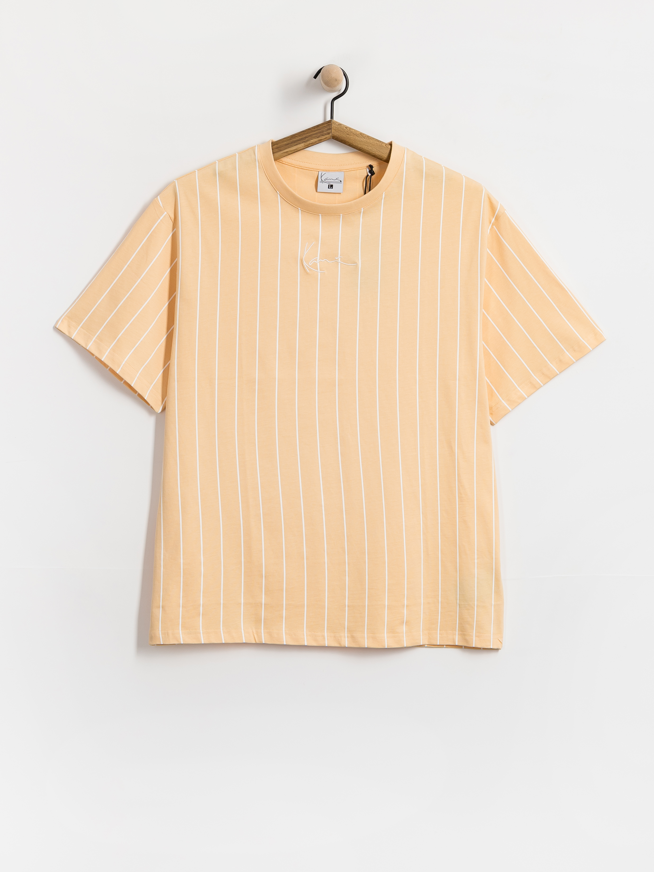 Karl Kani Small Signature Essential Pinstripe T-Shirt