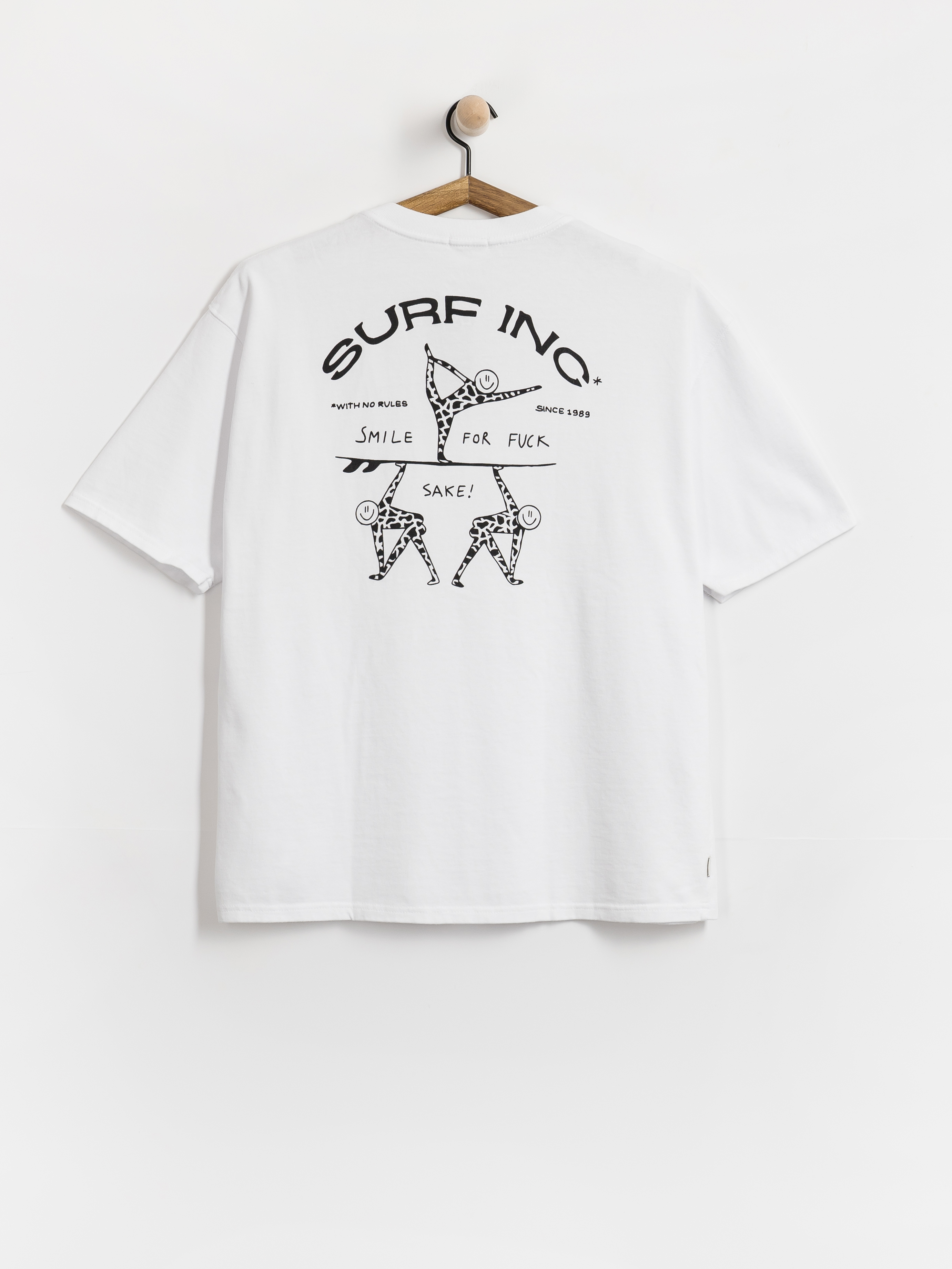 Surf Inc T-Shirt No Rules (paper white)