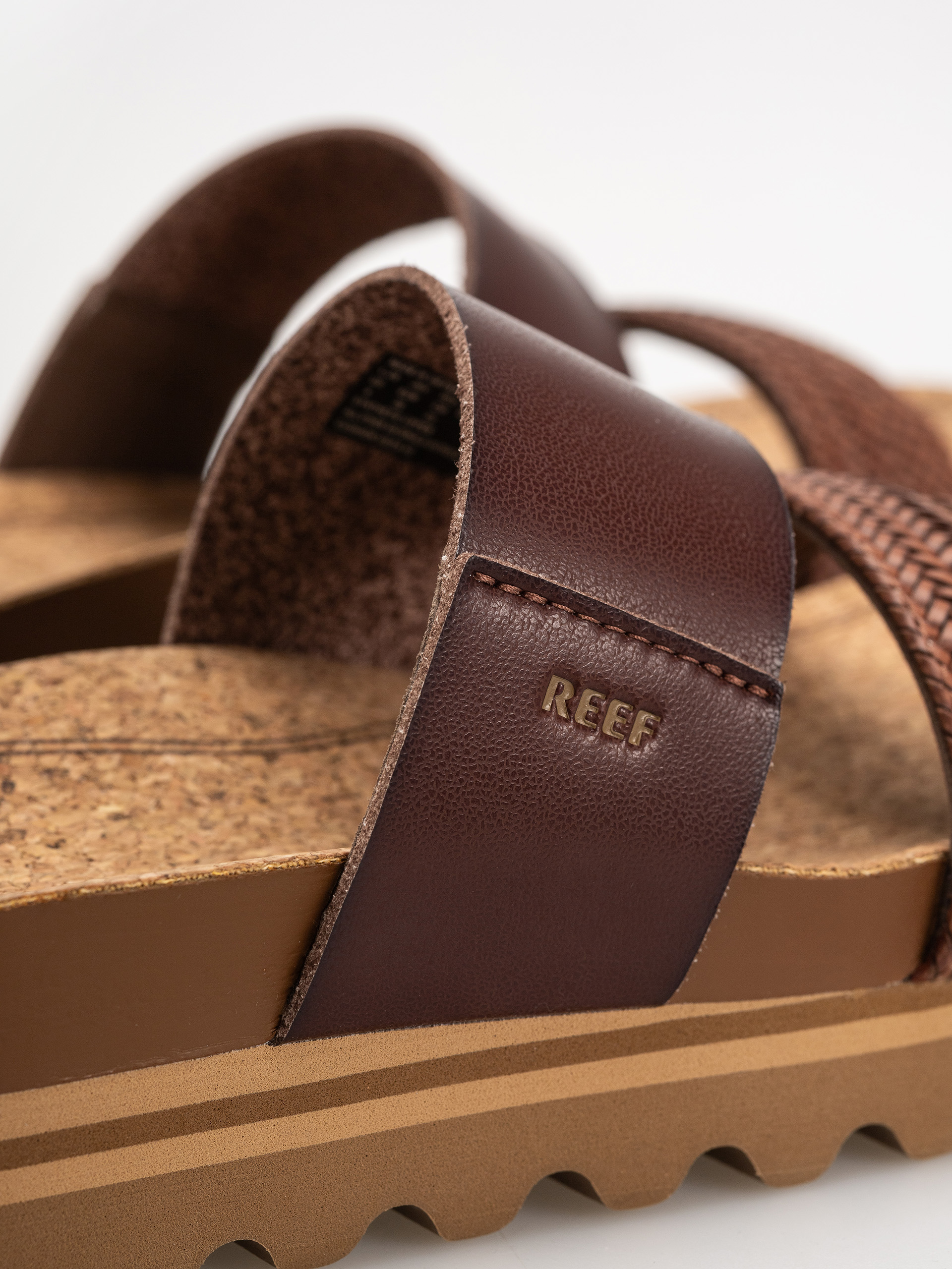 Reef Flip Flops Cushion Vista Hi Wmn (chocolate braid)