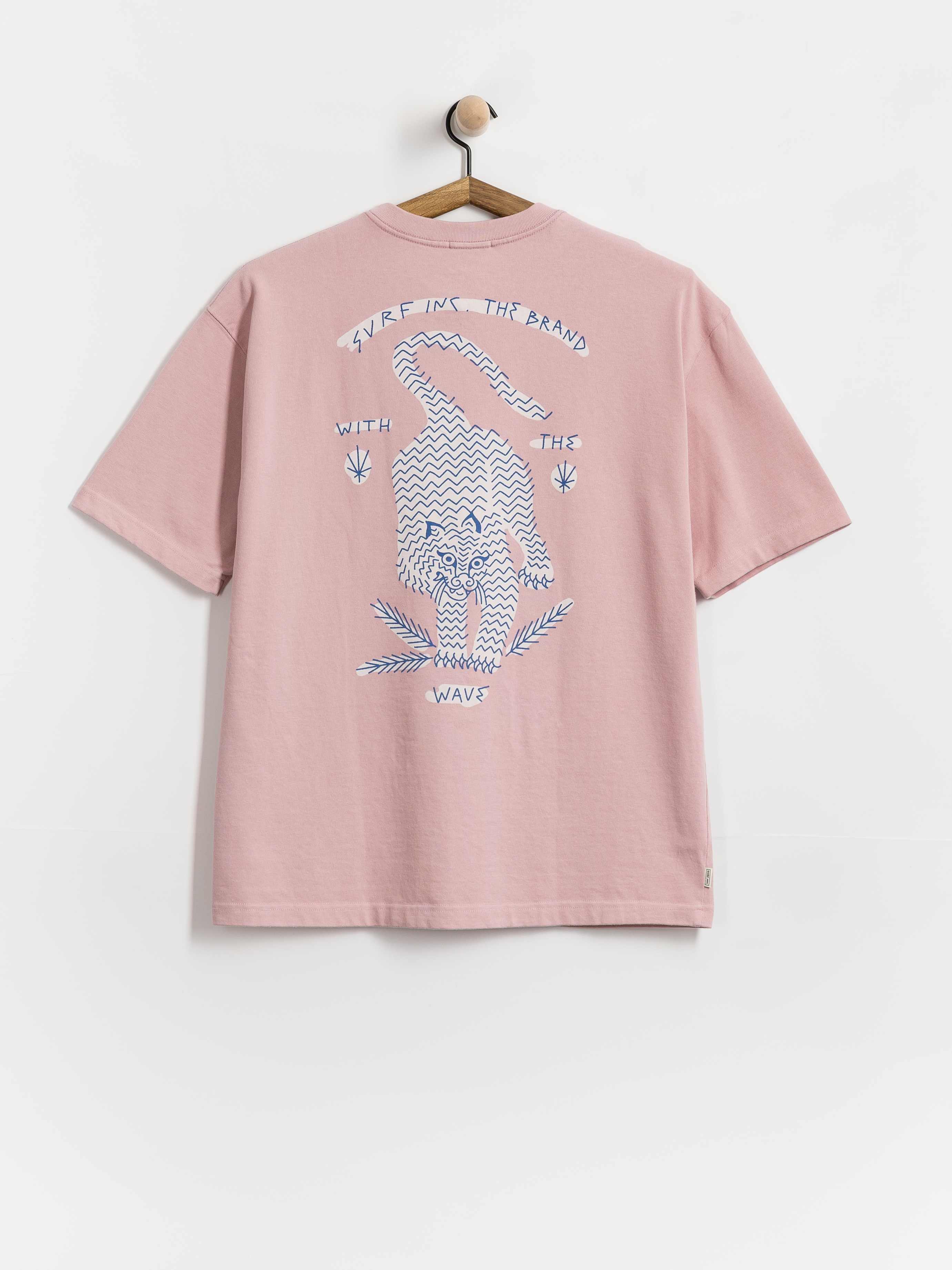 Surf Inc T-Shirt Wave Tiger (pink kush)