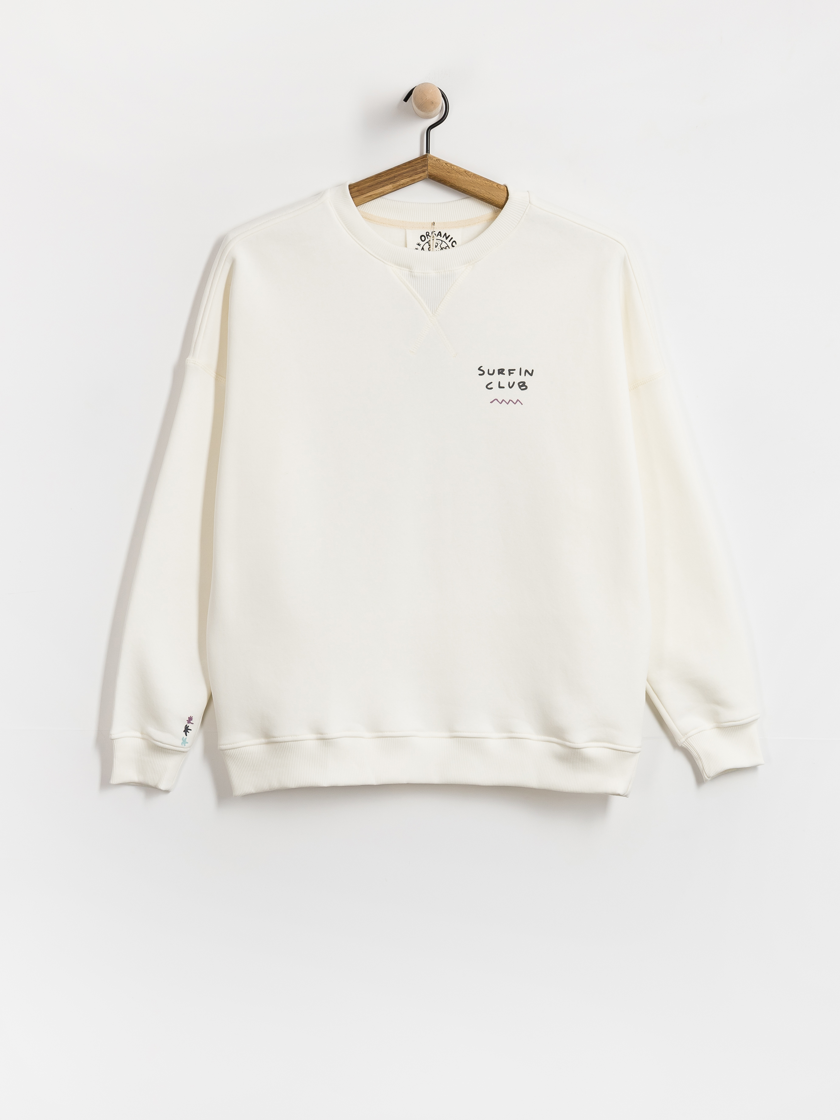 Surf Inc Sweatshirt Organic Wave (vintage white)