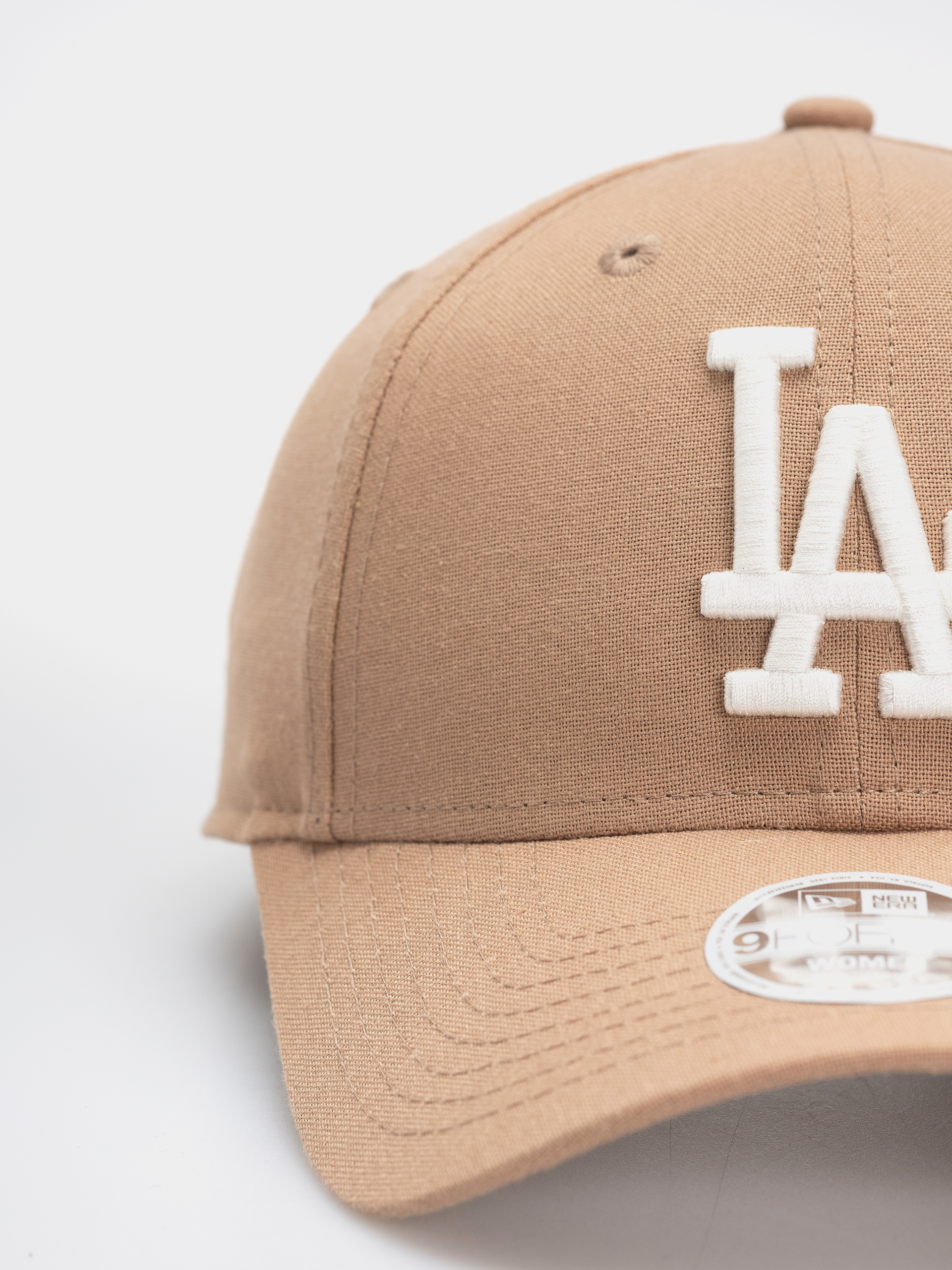 New Era Linen 9Forty Los Angeles Dodgers Wmn Cap (camel)