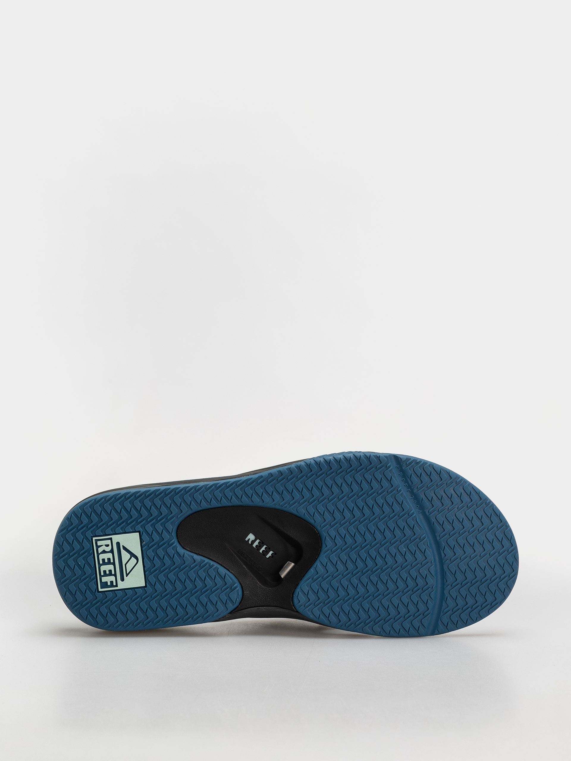 Reef Fanning Flip-flops (gunmetal/ocean)