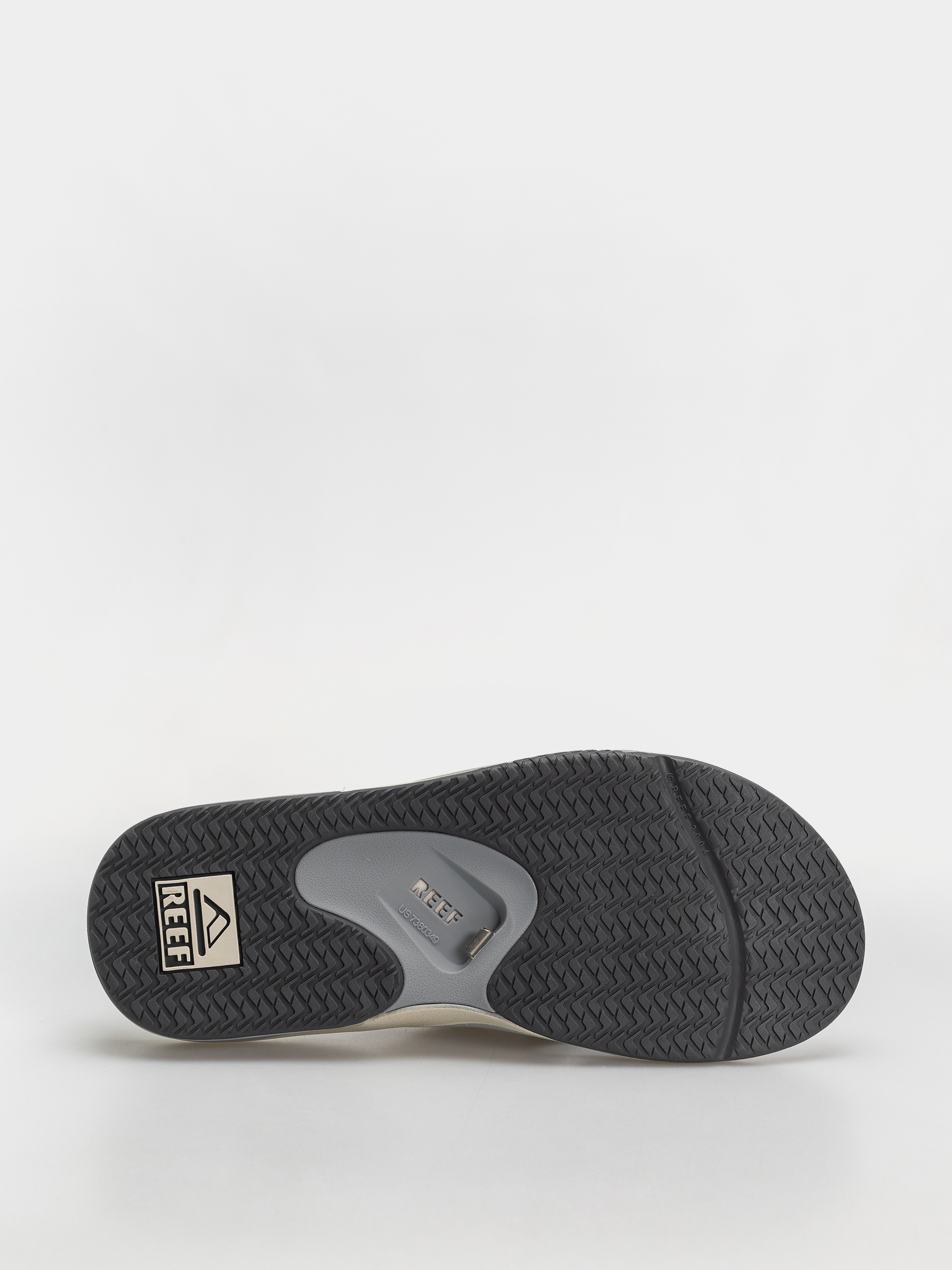 Reef Fanning Flip-flops (light/grey/grey/blue)