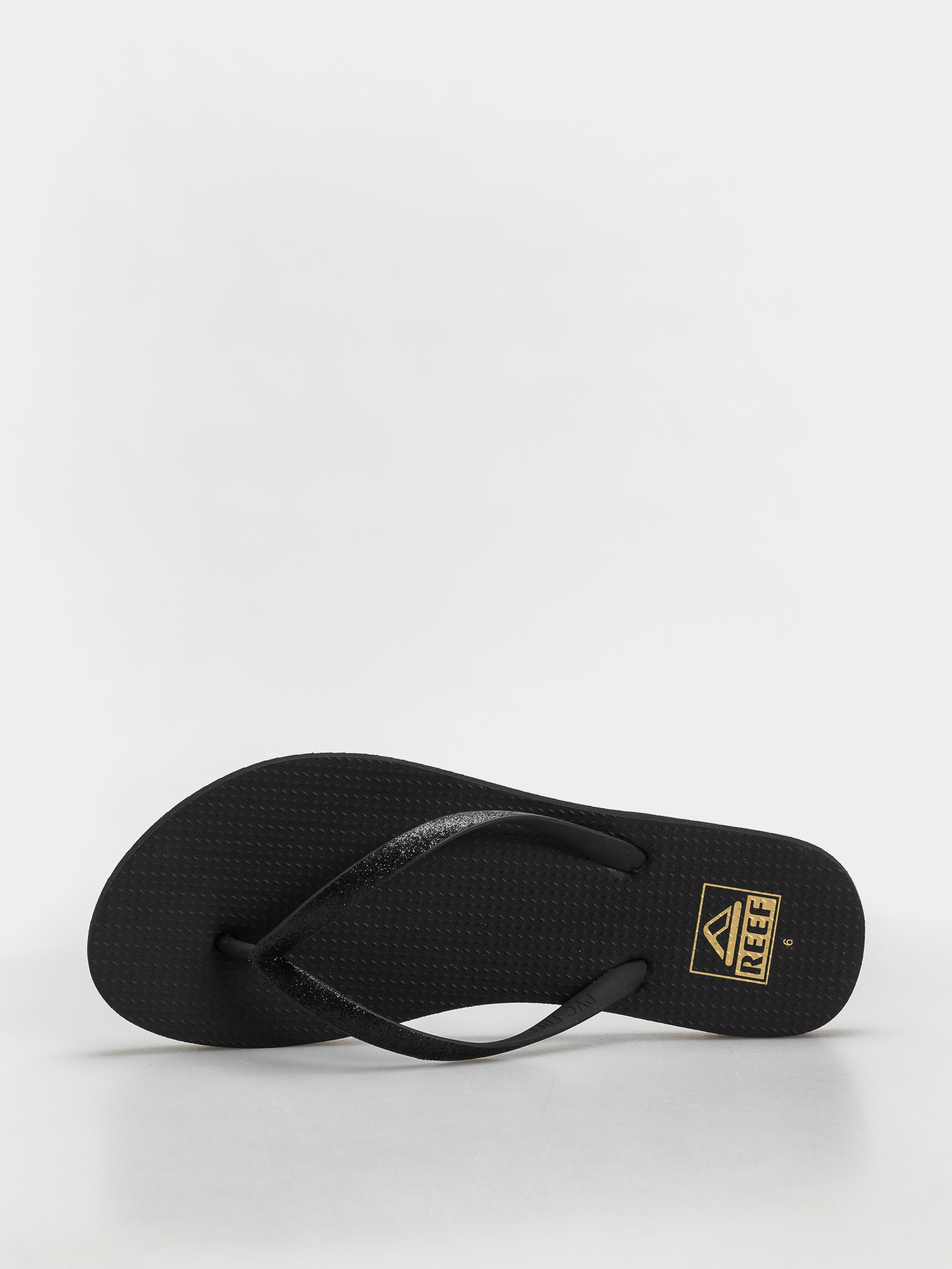 Reef Seaside Wmn Flip-flops (black glitter)
