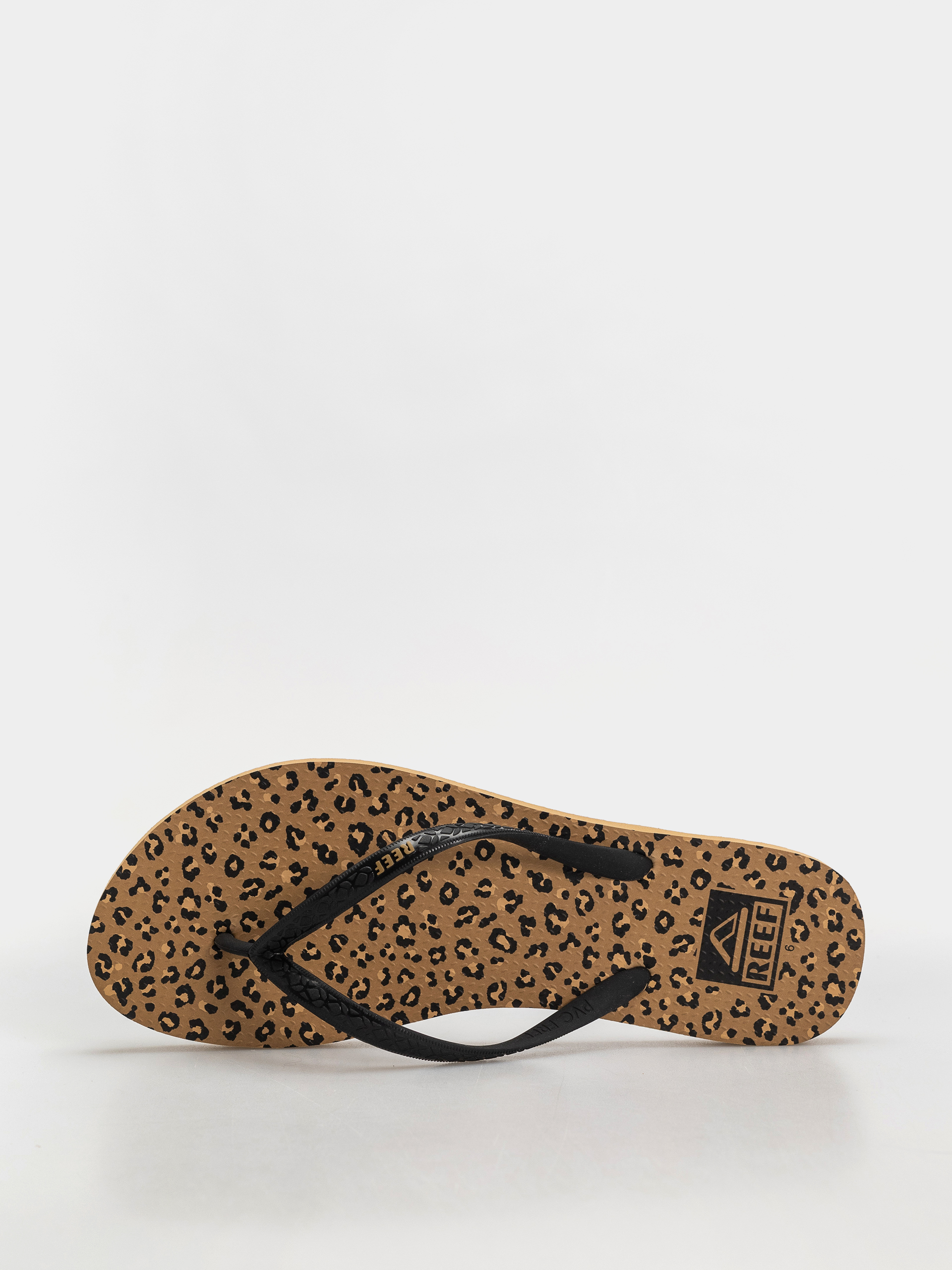 Reef Seaside Prints Wmn Flip-flops (leopard/black)
