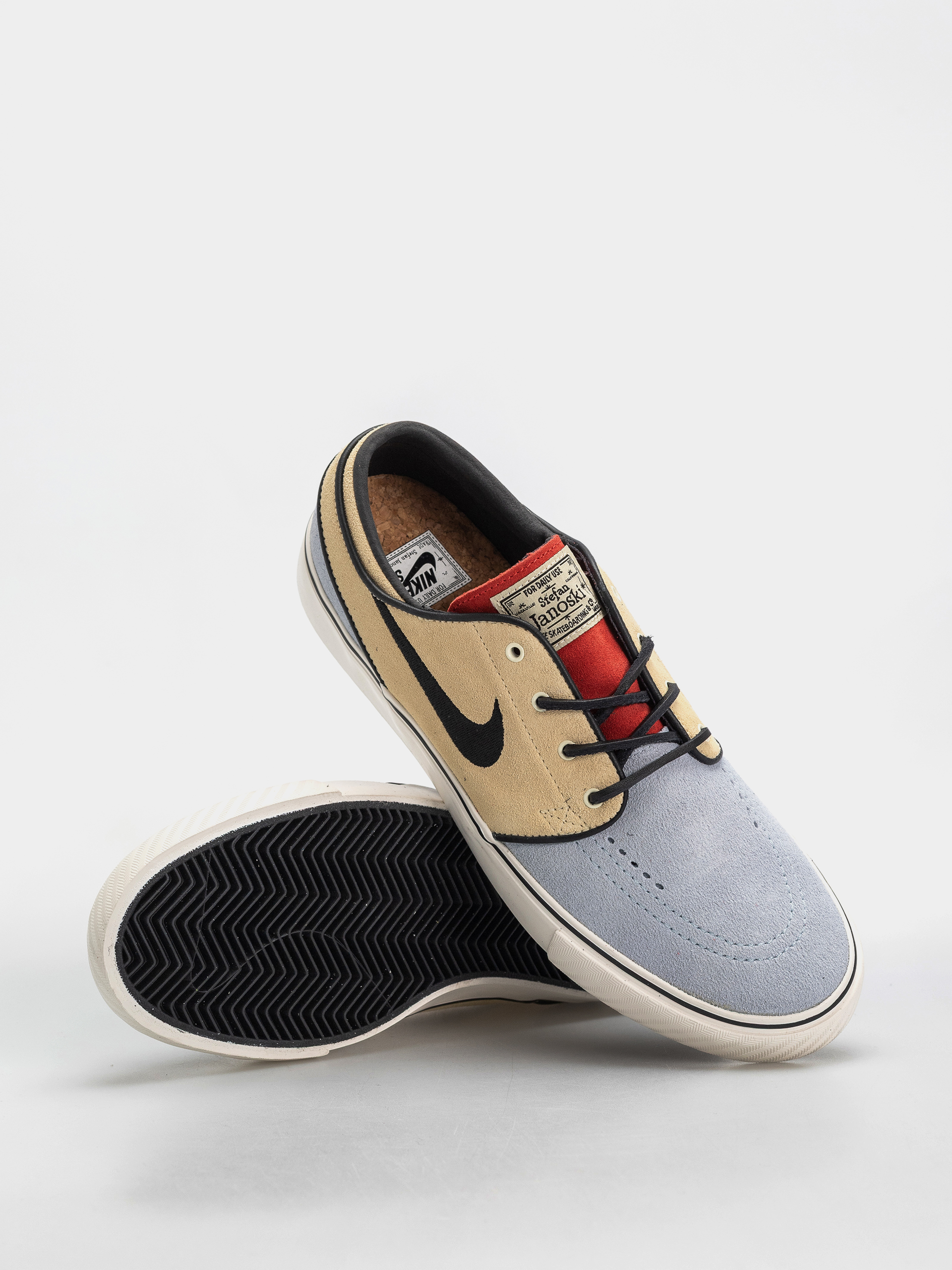 Nike SB Zoom Janoski OG+ Schuhe (alabaster/alabaster chile red)