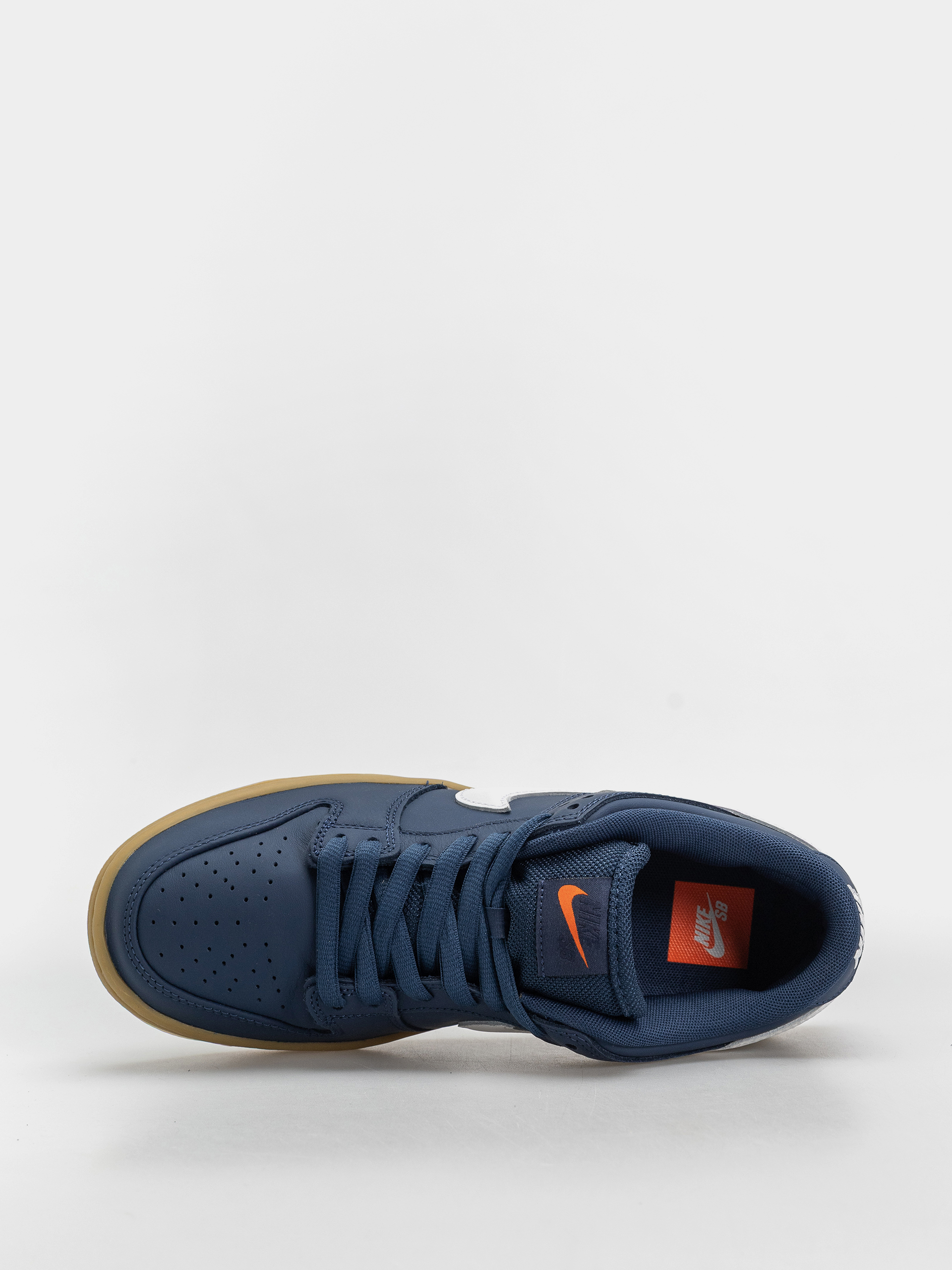 Nike SB Dunk Low Pro Schuhe (navy/white navy gum light brown)