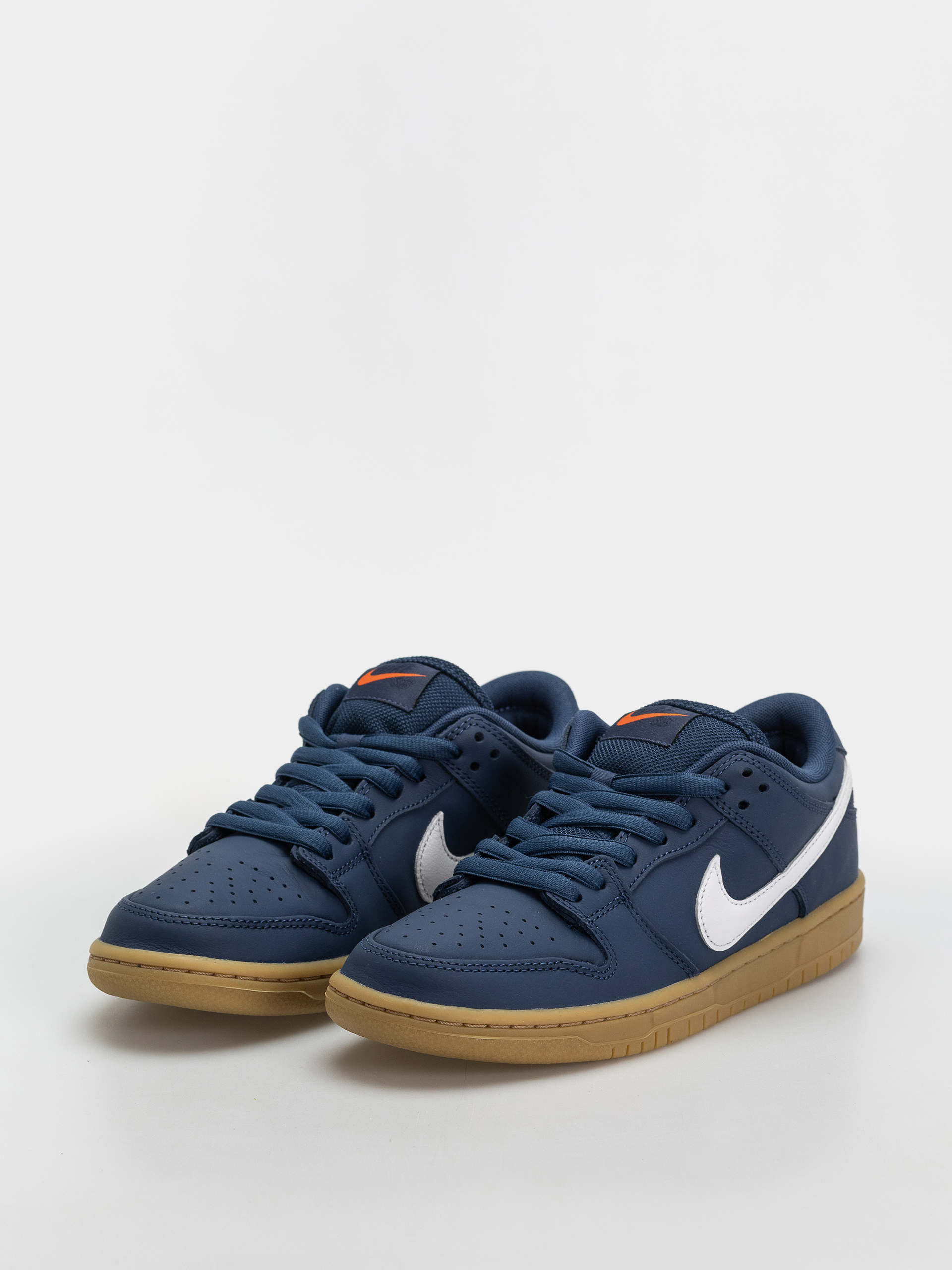 Nike SB Dunk Low Pro Schuhe (navy/white navy gum light brown)