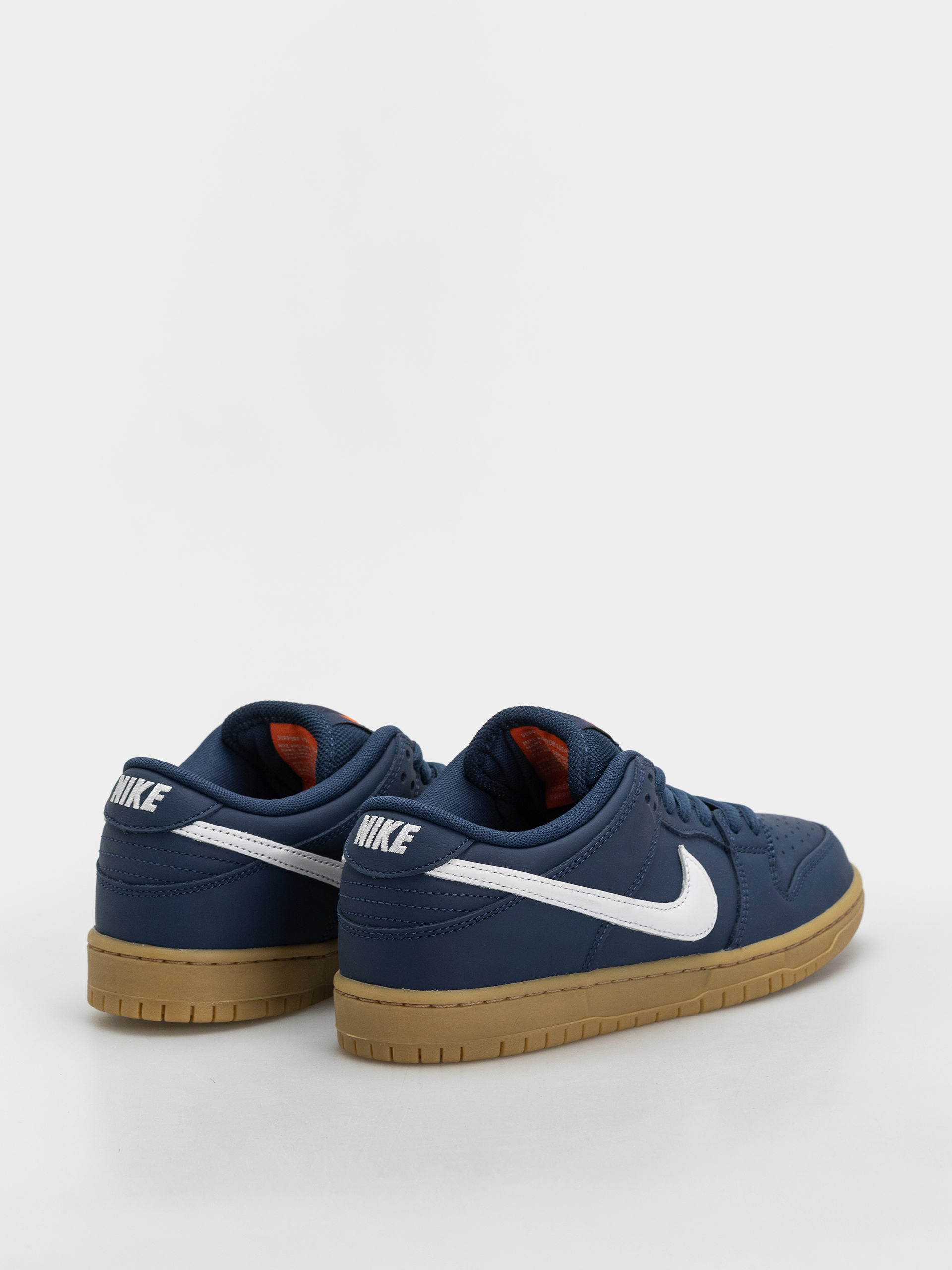 Nike SB Dunk Low Pro Shoes (navy/white navy gum light brown)
