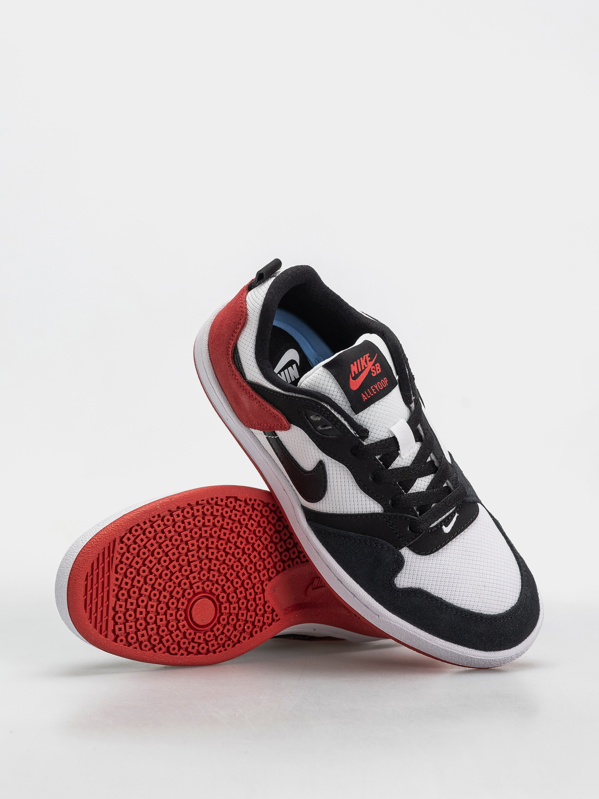 Nike SB Alleyoop JR Shoes (white/black university red white)