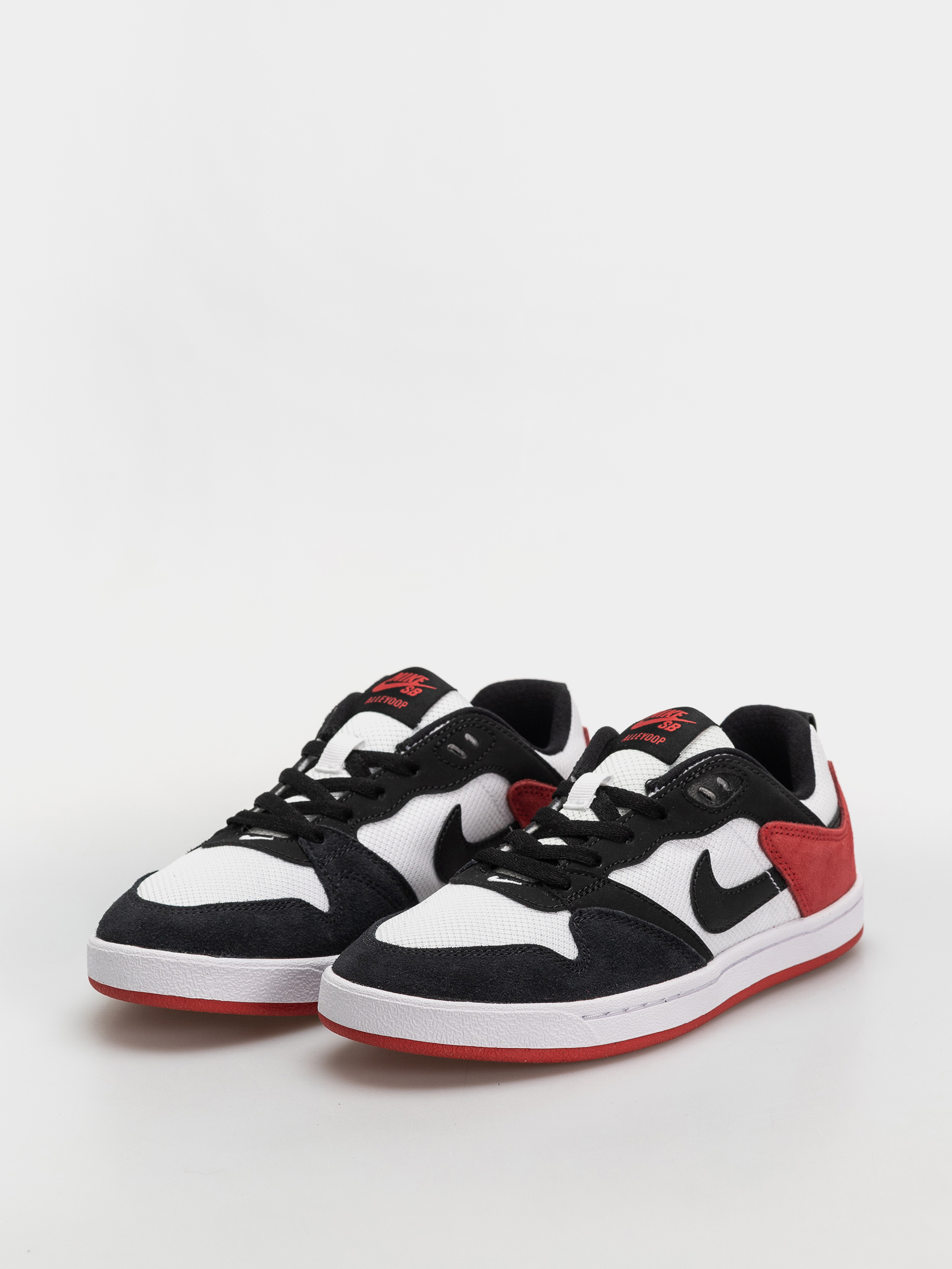 Nike SB Alleyoop JR Schuhe (white/black university red white)