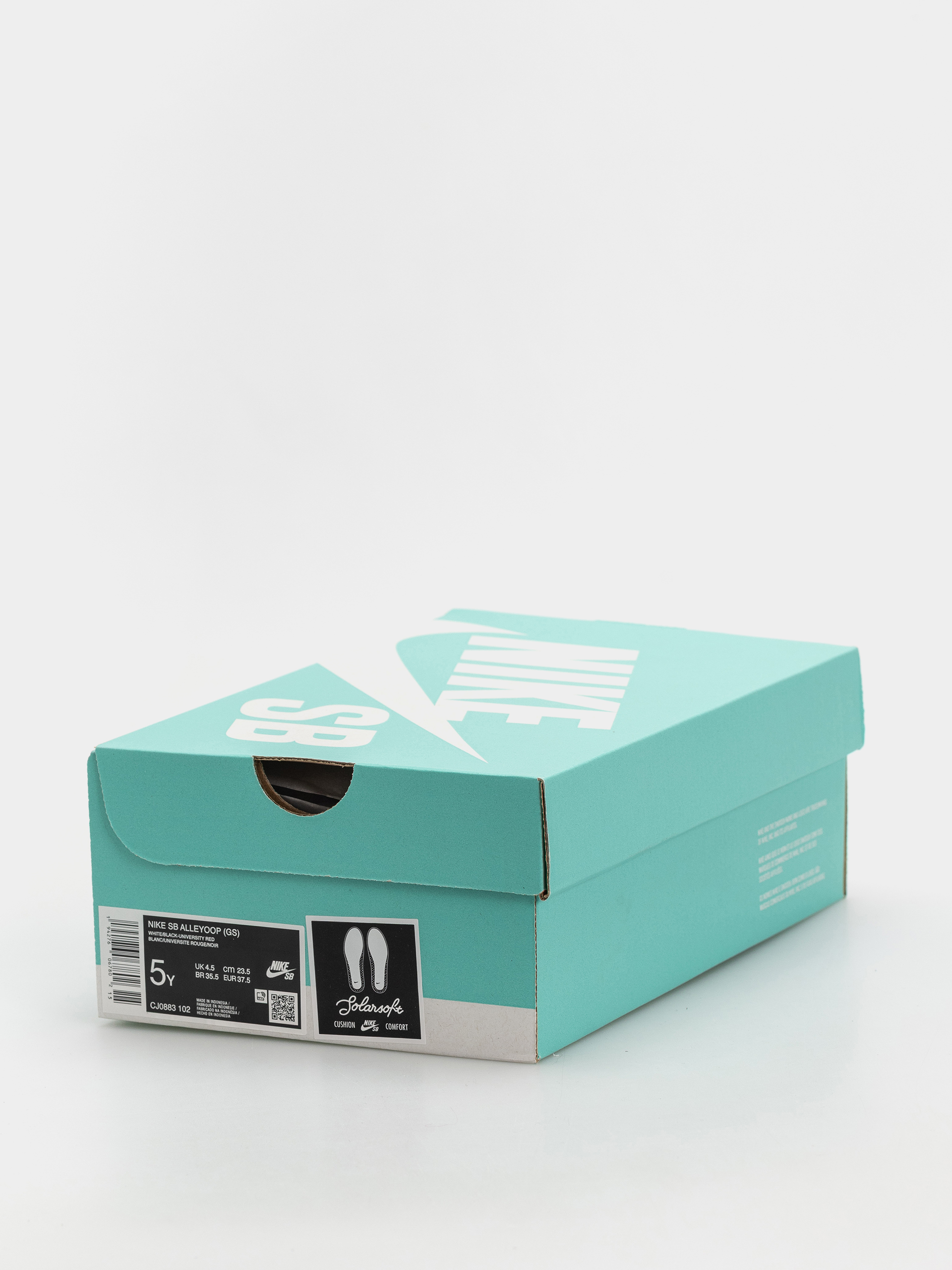 Nike SB Alleyoop JR Schuhe (white/black university red white)