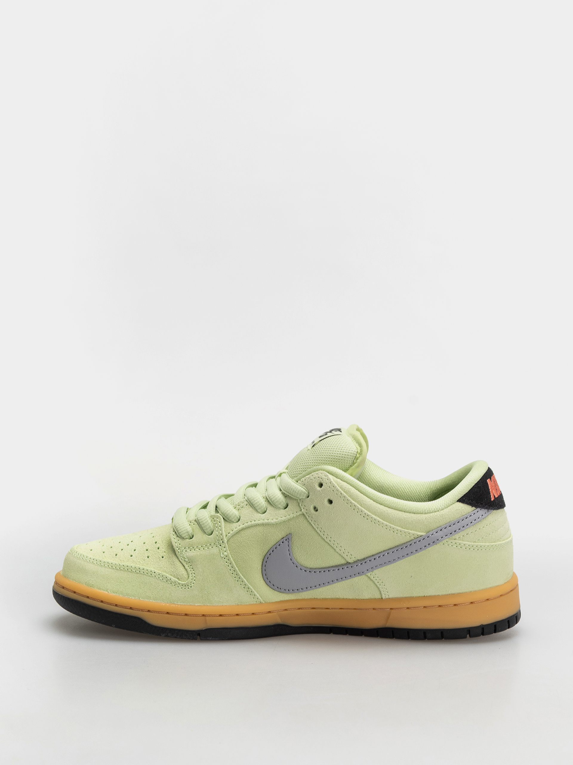 Nike SB Dunk Low Pro Prm Shoes (lt liquid lime/wolf grey black)