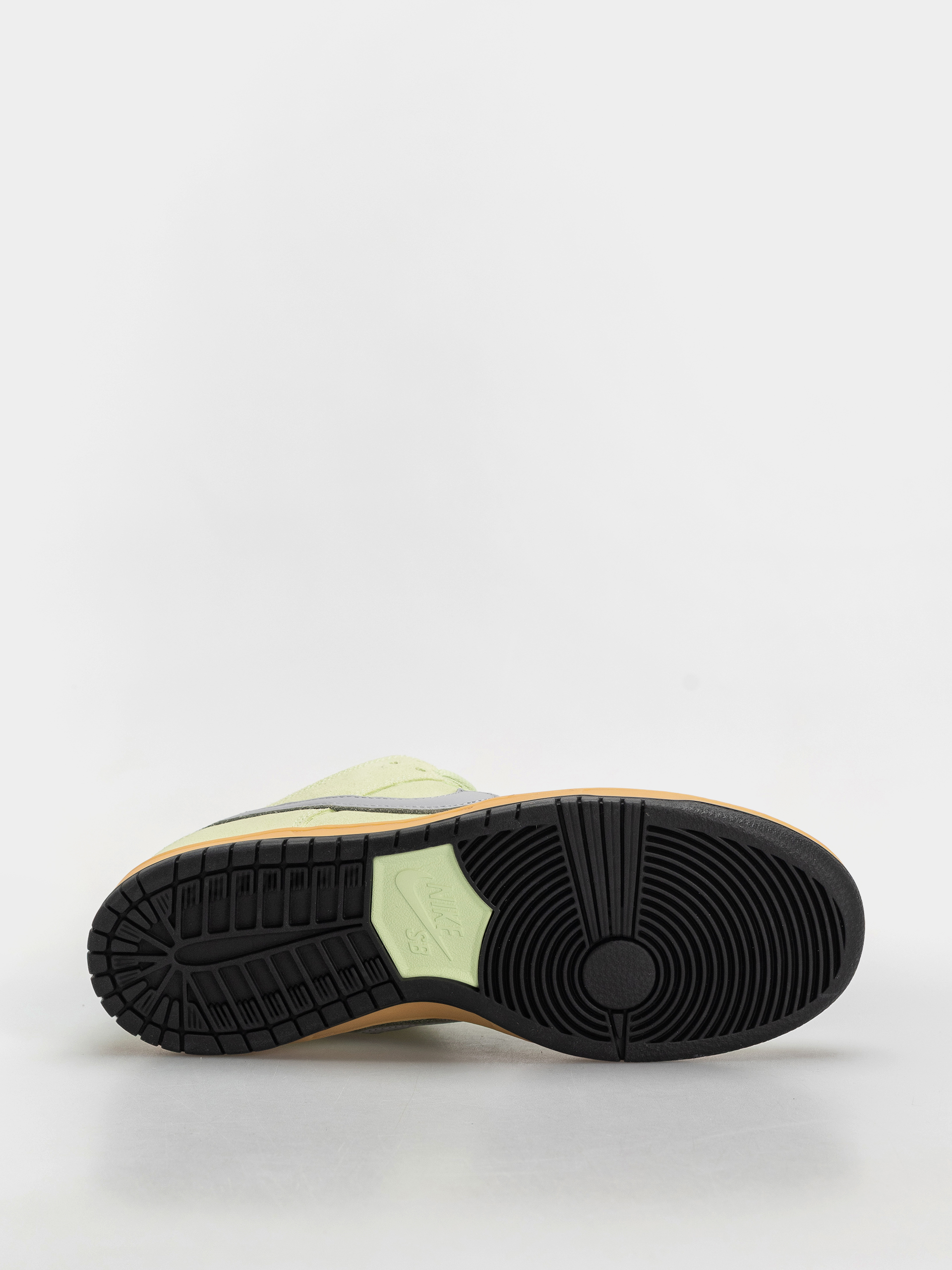 Nike SB Dunk Low Pro Prm Schuhe (lt liquid lime/wolf grey black)