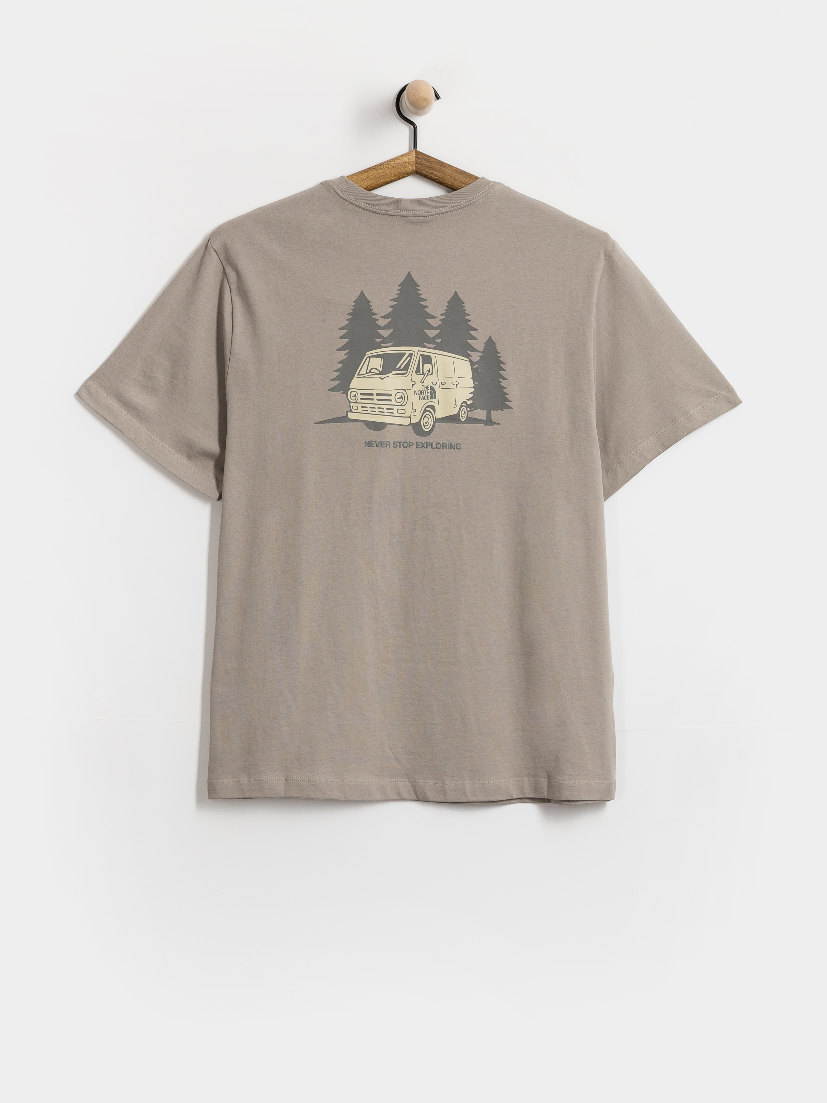 The North Face Van Life Relaxed T-Shirt (stone slab)