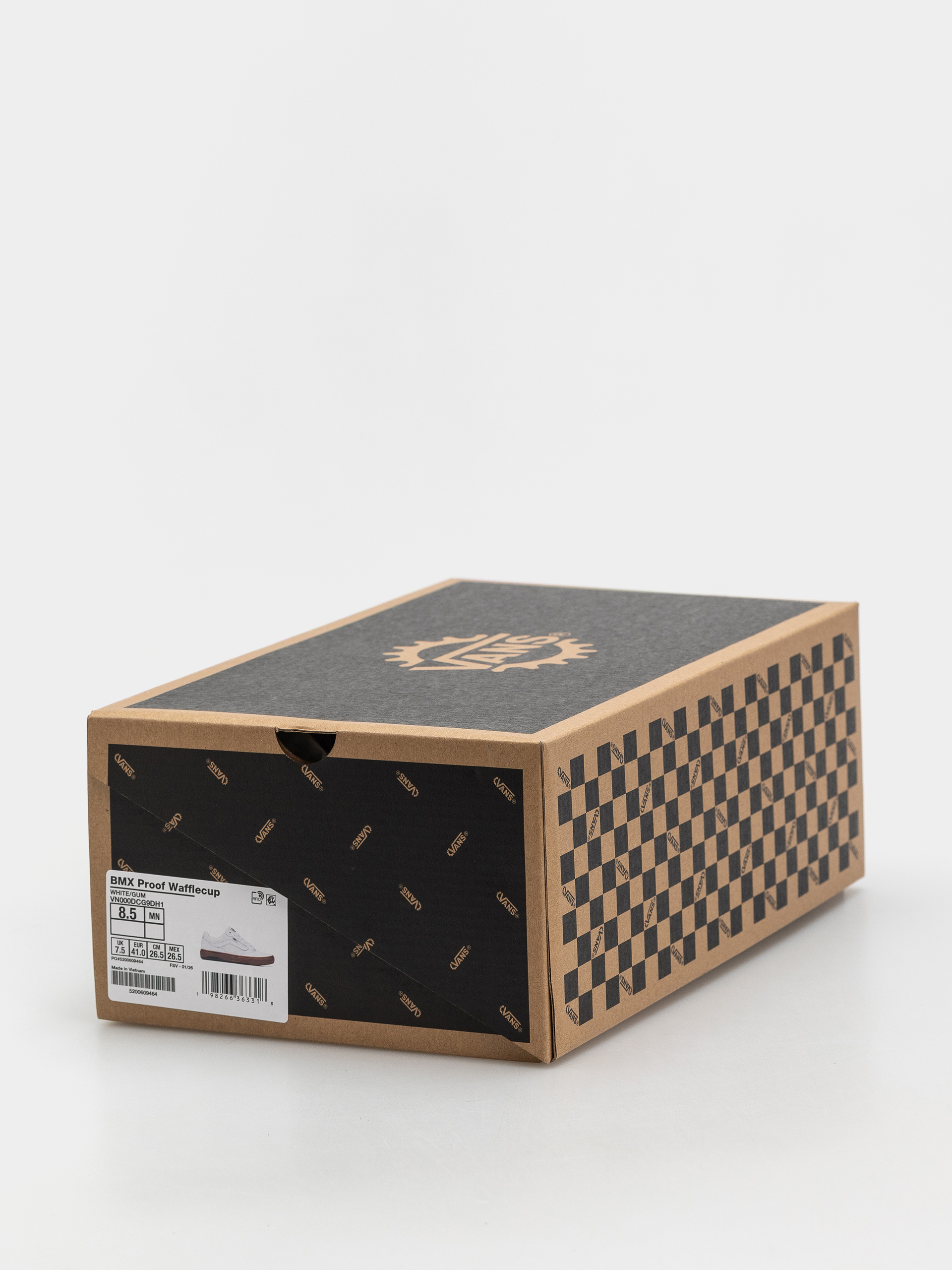 Vans Bmx Proof Wafflecup Shoes (white/gum)