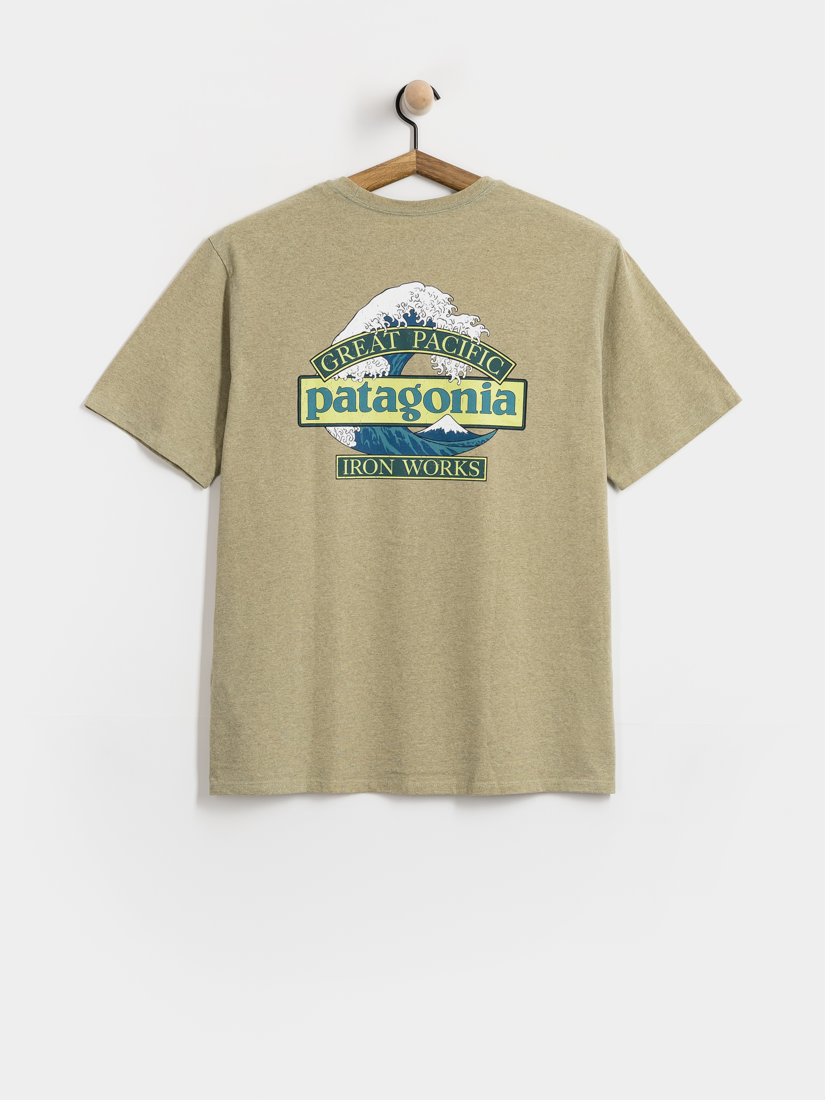 Patagonia 73 Skyline Organic T-Shirt - green (buckhorn green)