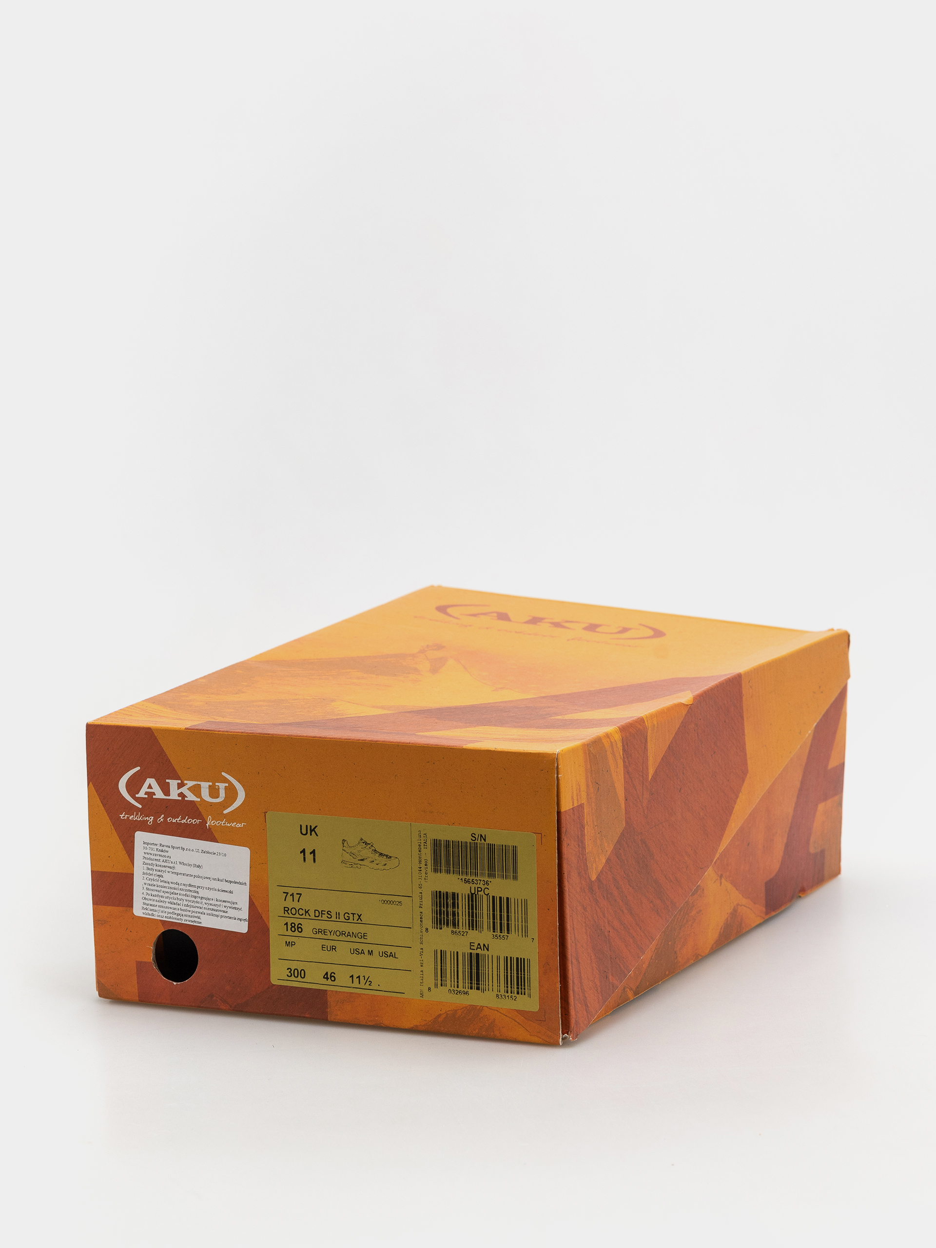 AKU Rock DFS II GTX Shoes (grey/orange)