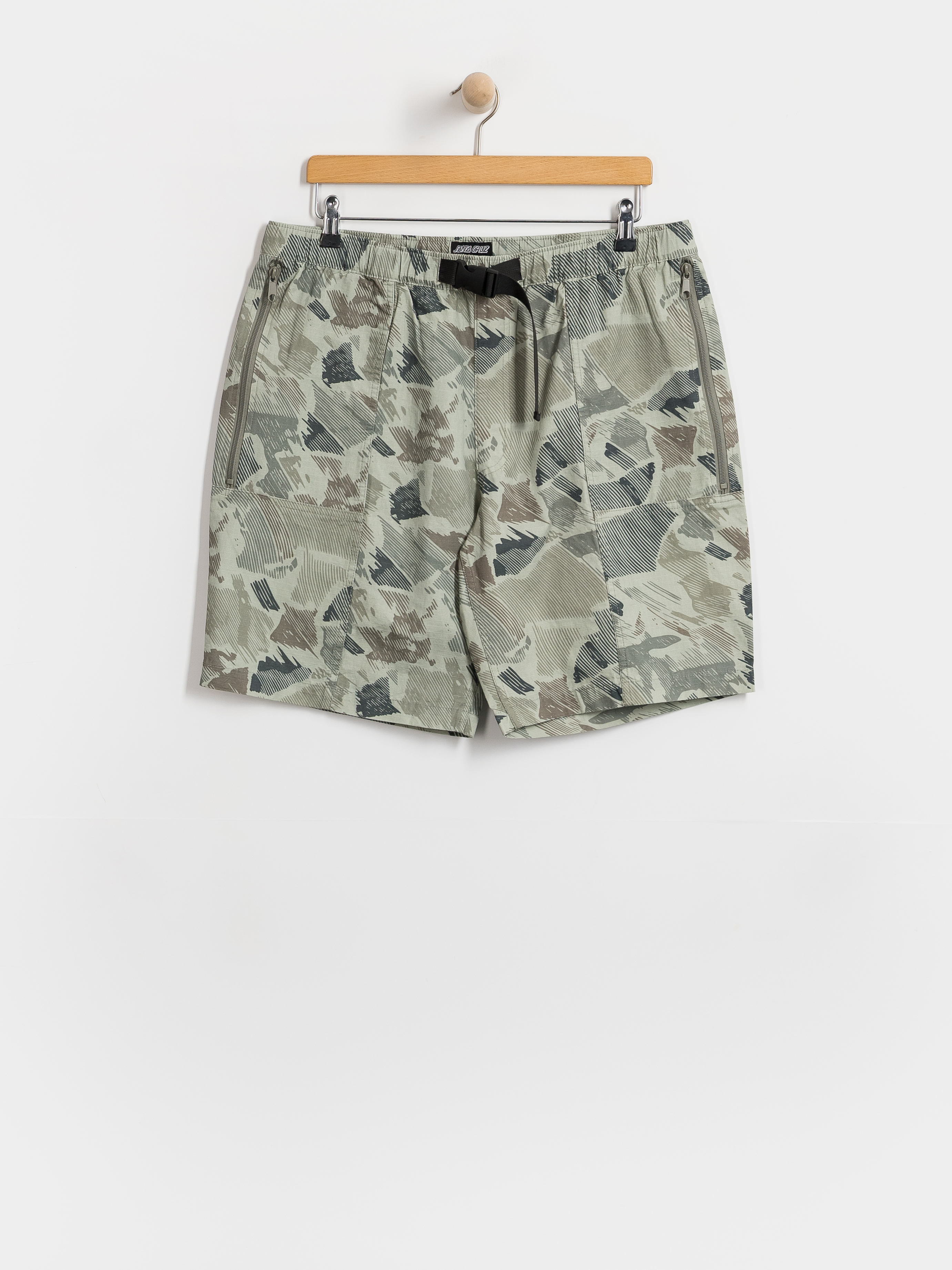 Santa Cruz Clyde Shorts (woodcut camo)