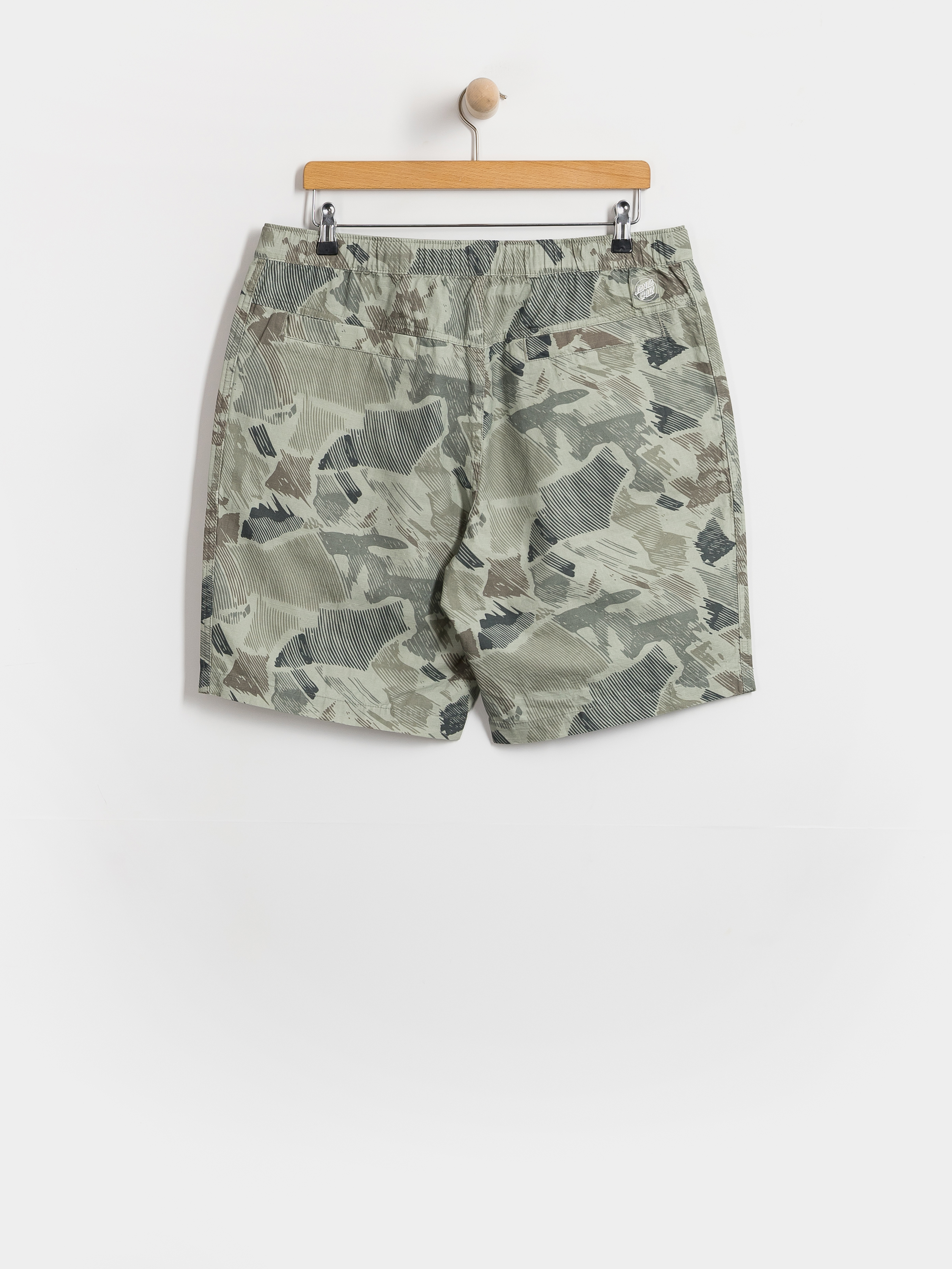 Santa Cruz Clyde Shorts (woodcut camo)