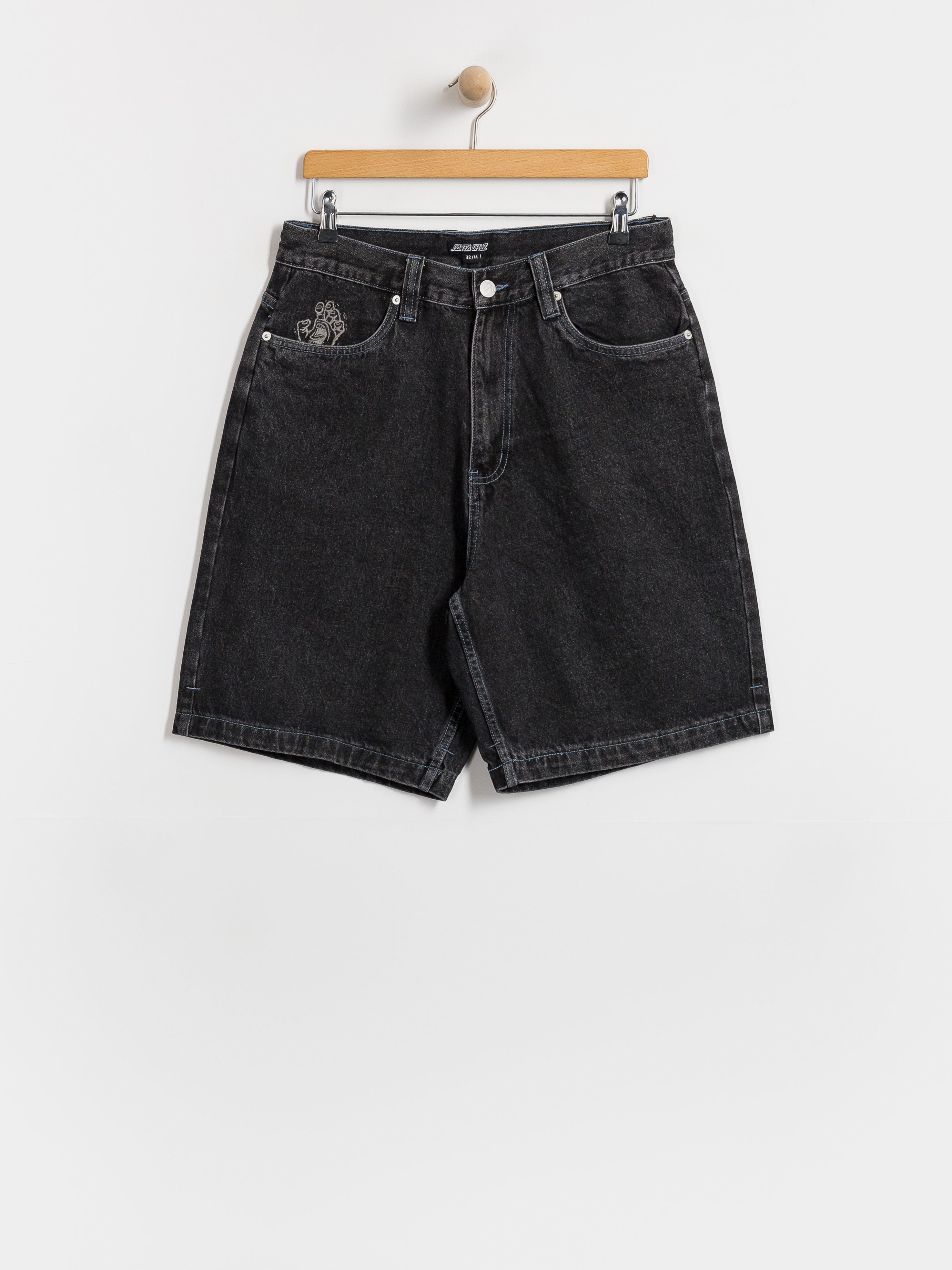Santa Cruz Stamped Big Shorts (black)