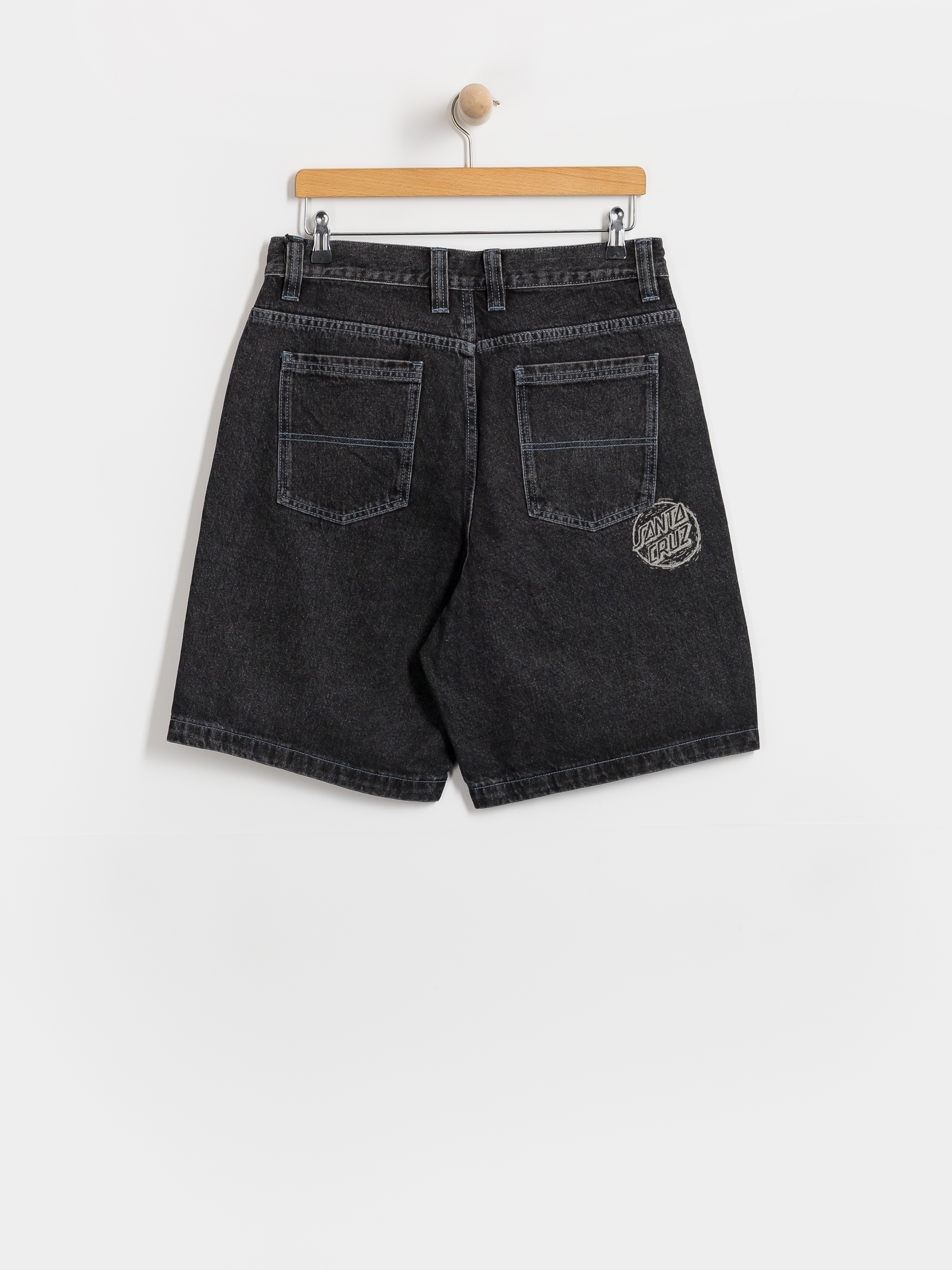 Santa Cruz Stamped Big Shorts (black)
