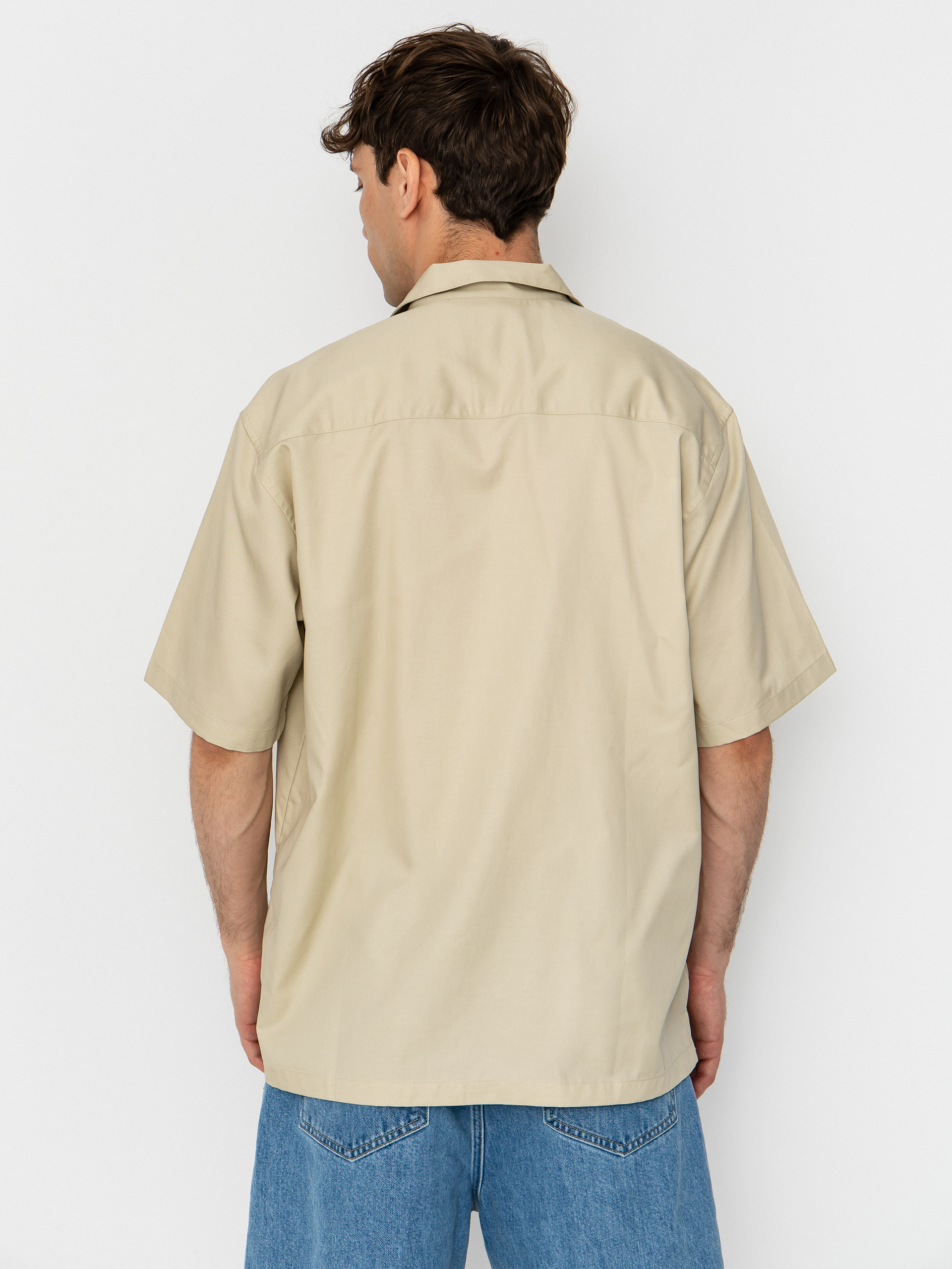 Carhartt WIP Shirt Delray (stone/white)