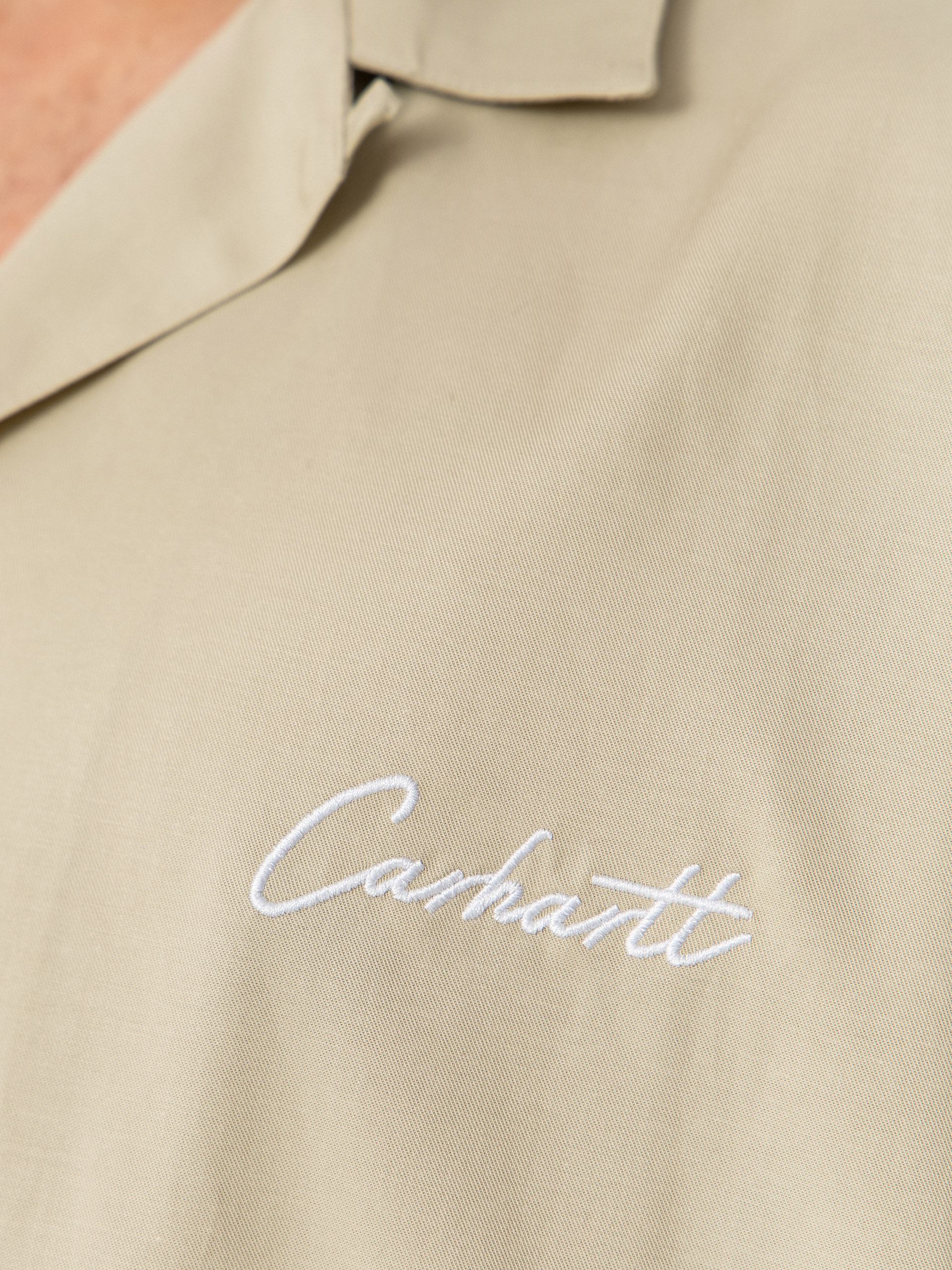 Carhartt WIP Hemd Delray (stone/white)