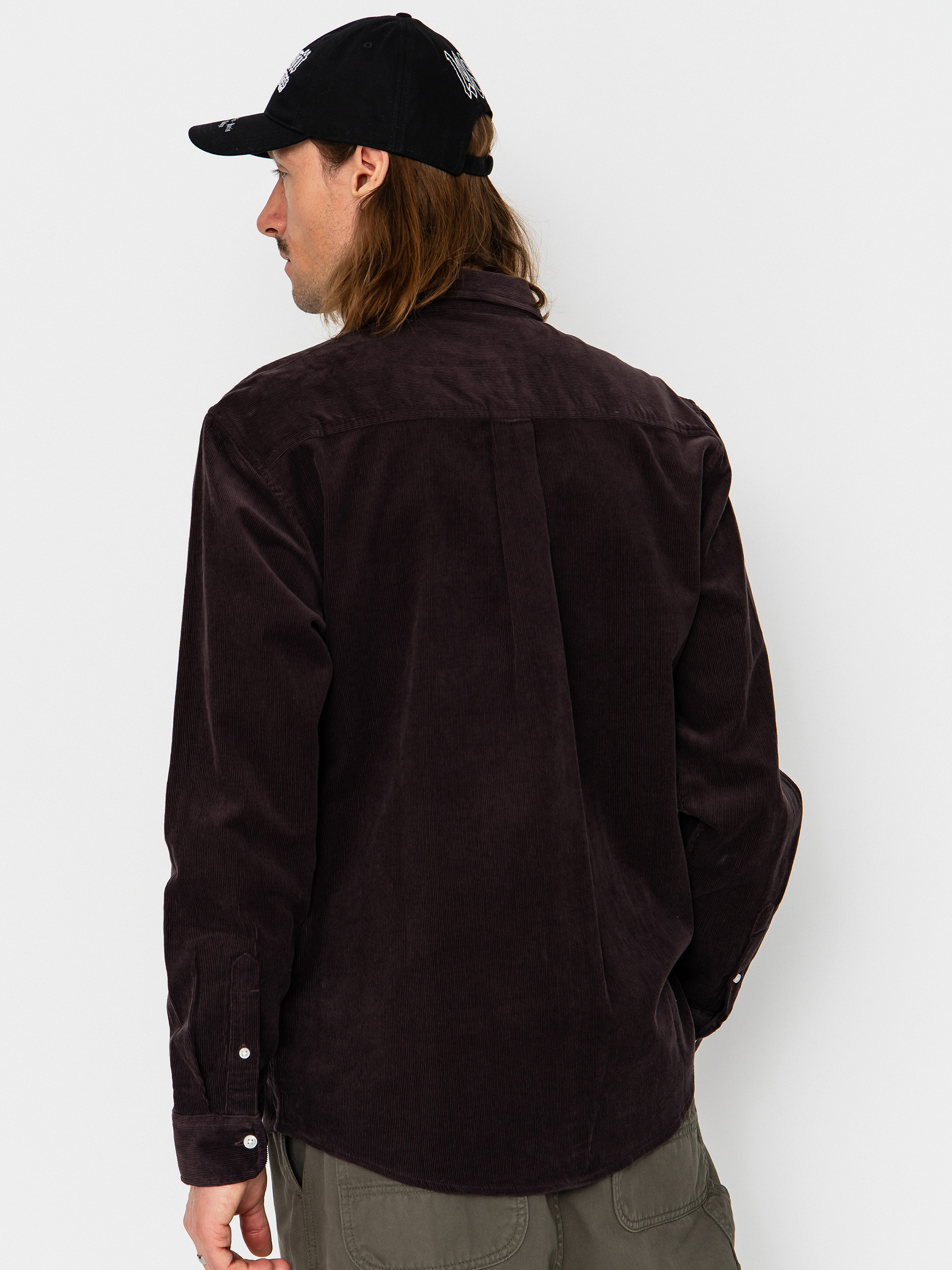 Carhartt WIP Shirt Madison Fine Cord (shale/wax)