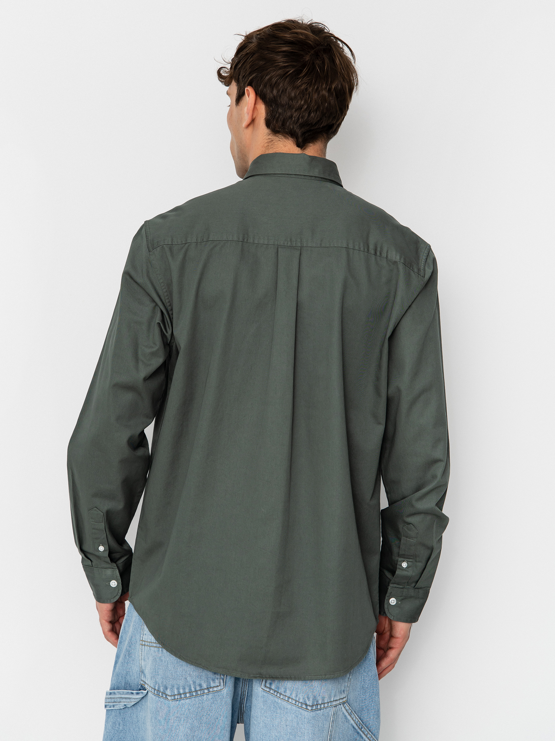 Carhartt WIP Shirt Madison (velvet green/white)