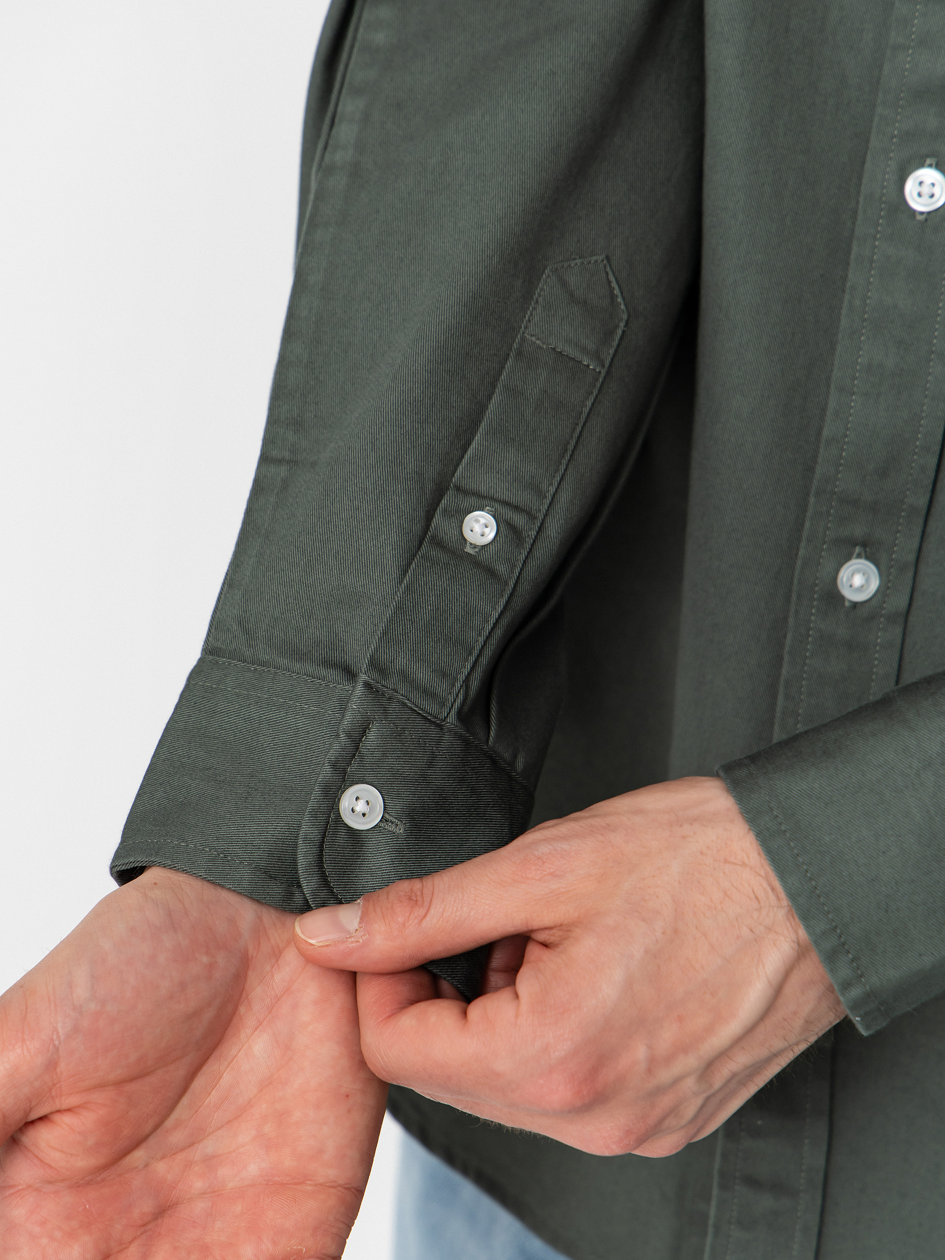 Carhartt WIP Shirt Madison (velvet green/white)